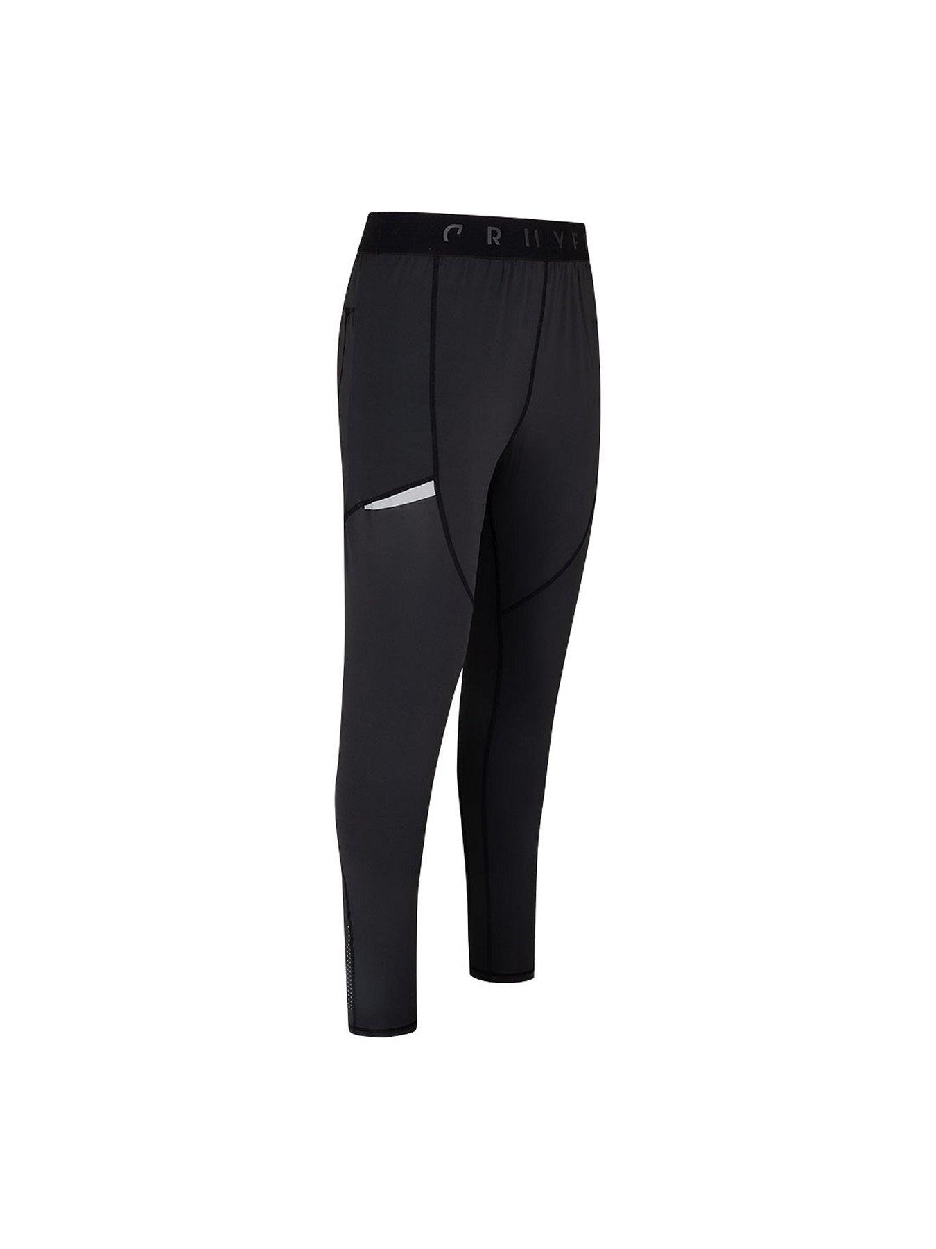 Image 2 of 3 of CRUYFF Essenstial Peak Tight Trousers-black