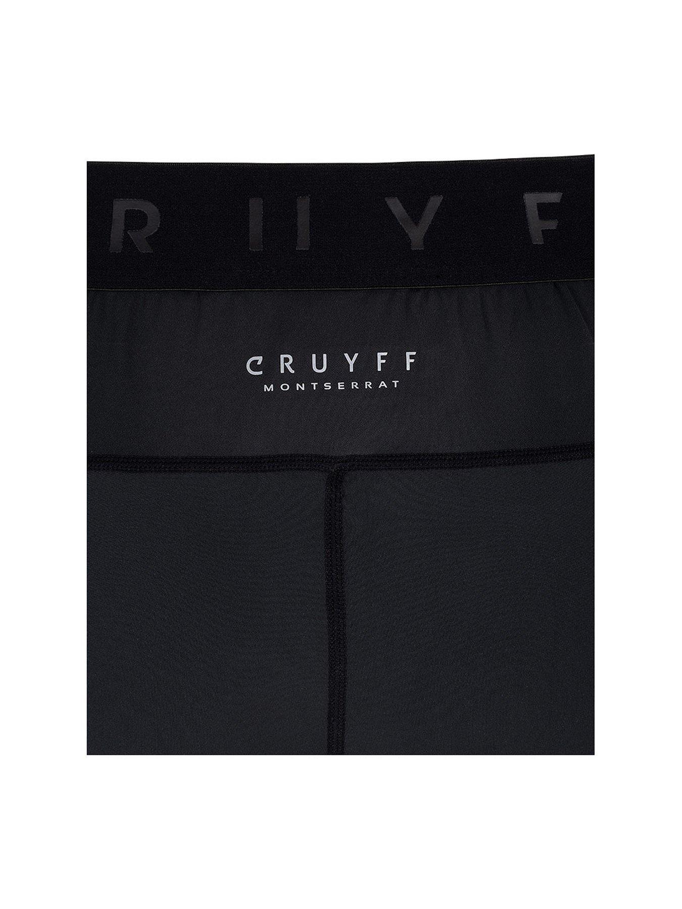 Image 3 of 3 of CRUYFF Essenstial Peak Tight Trousers-black