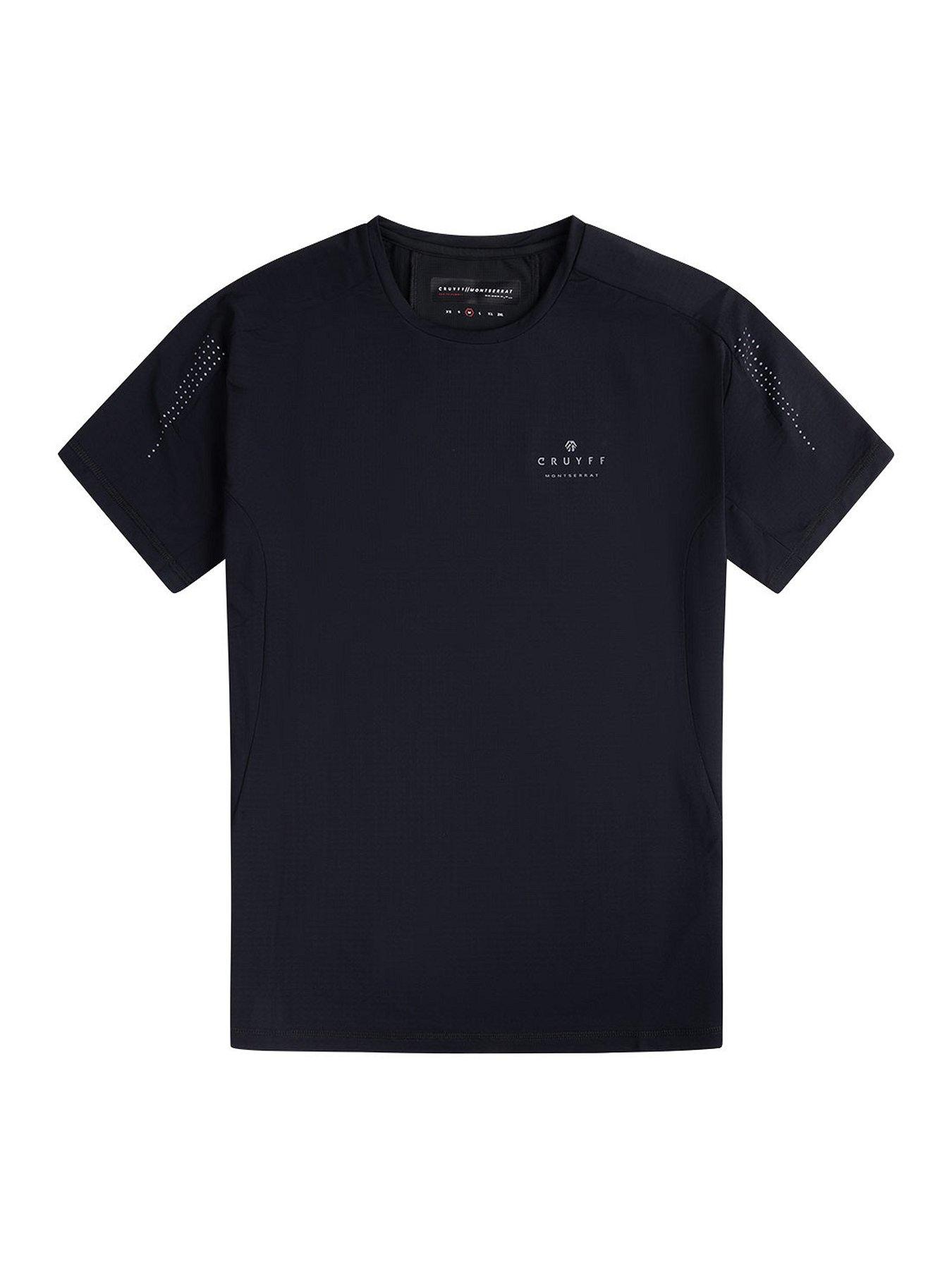 Image 1 of 1 of CRUYFF Essential Peak T-shirts-black