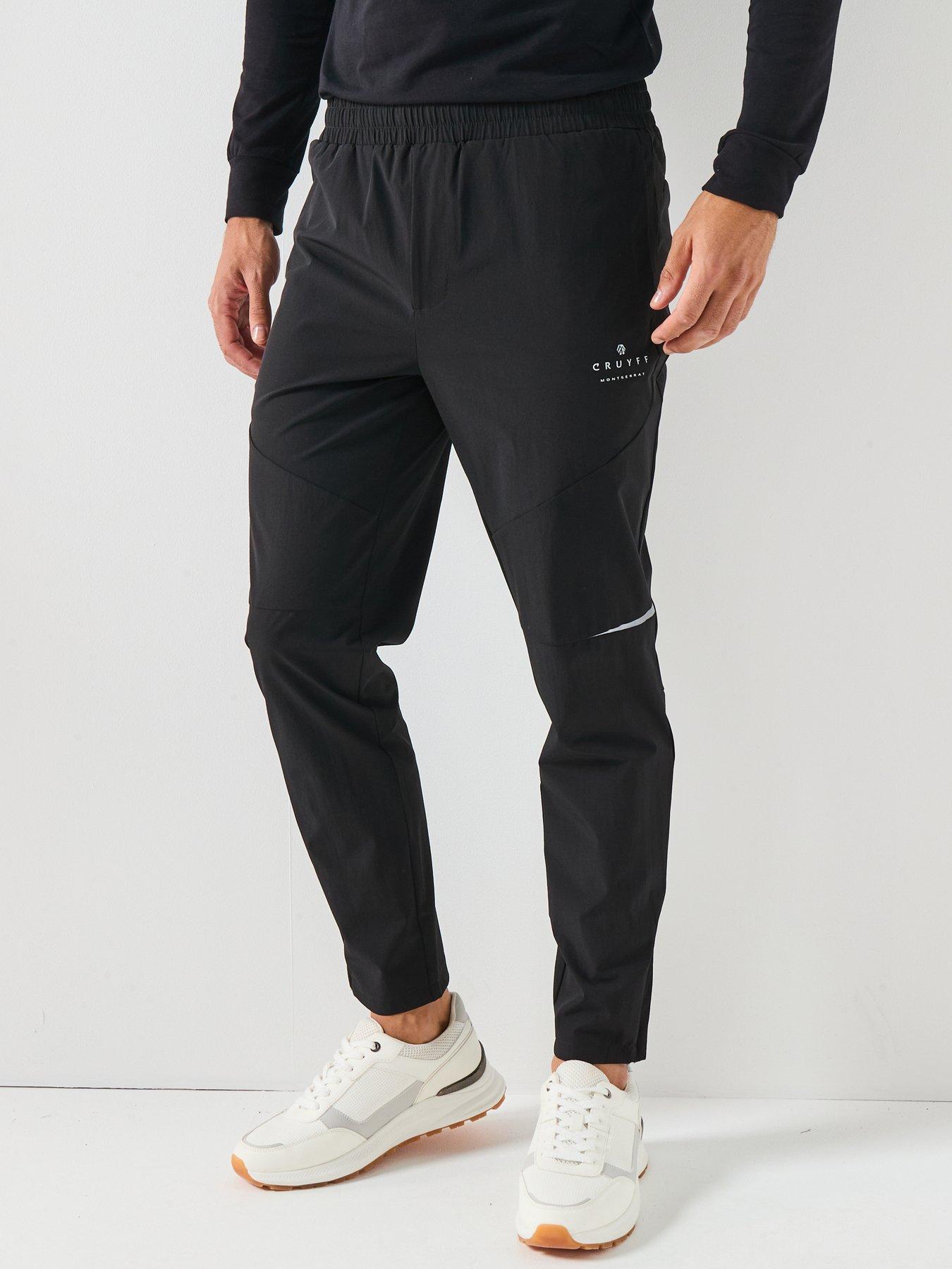  image of cruyff-essential-peak-trousers--black