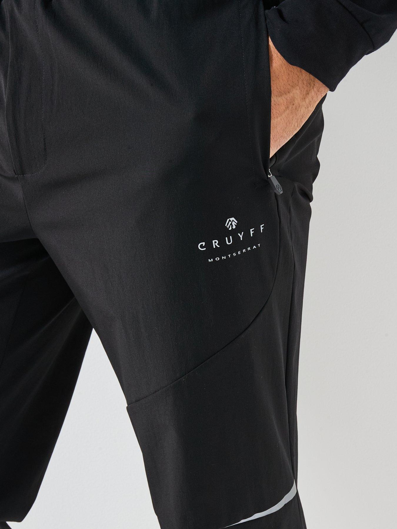  image of cruyff-essential-peak-trousers--black