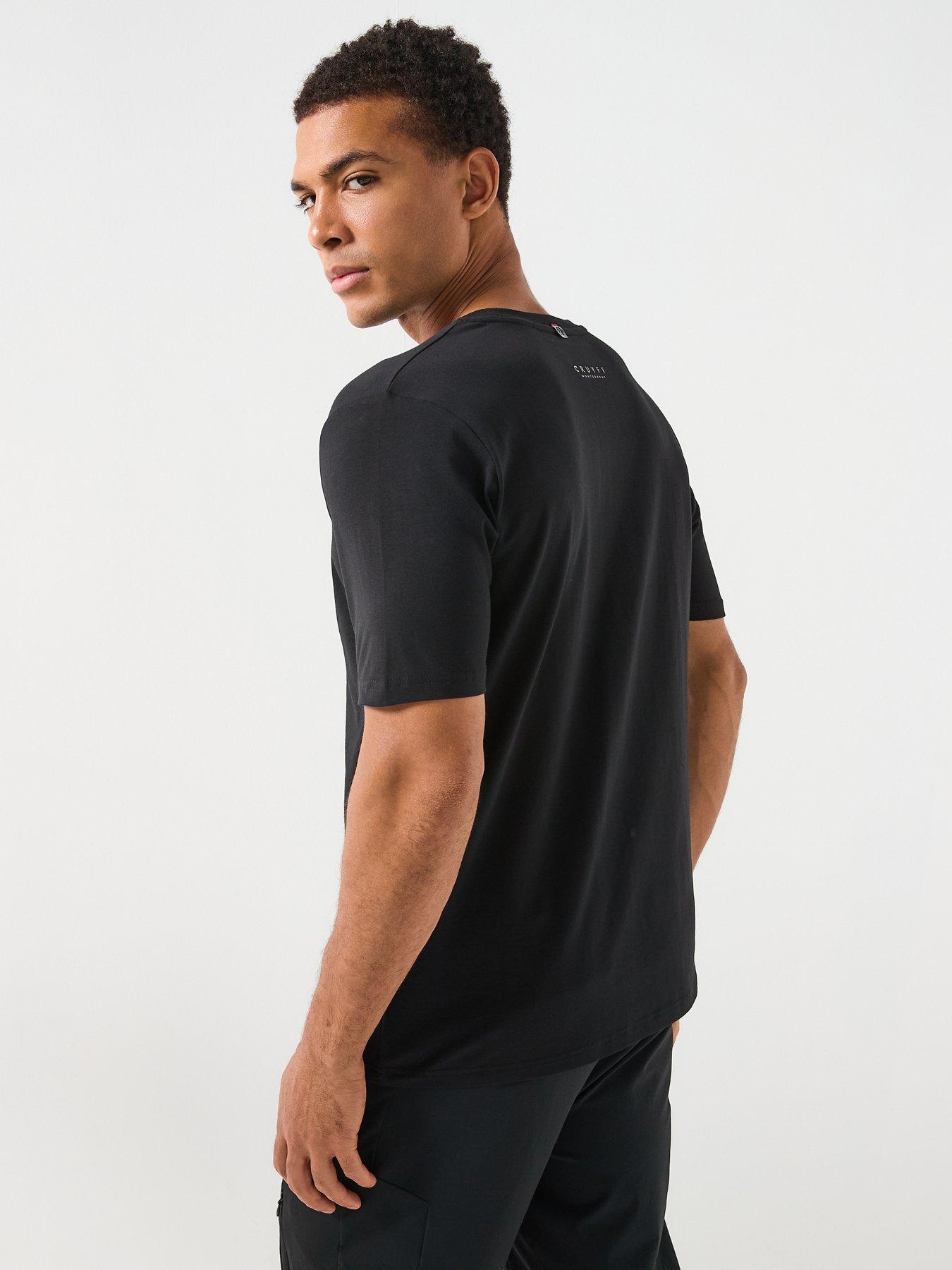 Image 2 of 6 of CRUYFF Salita T-Shirt- Black