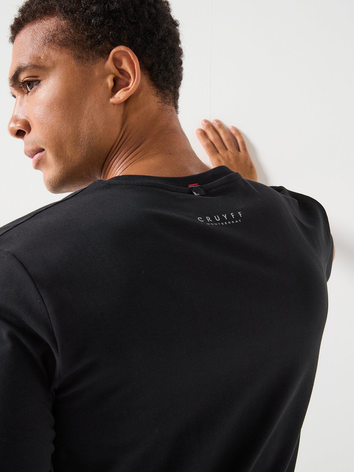 Image 5 of 6 of CRUYFF Salita T-Shirt- Black