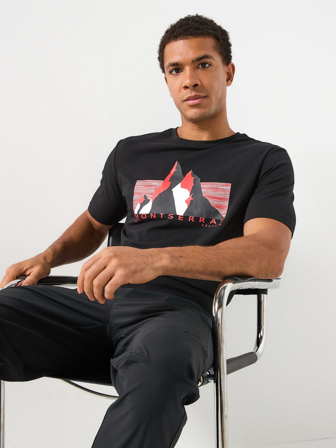 Image 6 of 6 of CRUYFF Salita T-Shirt- Black