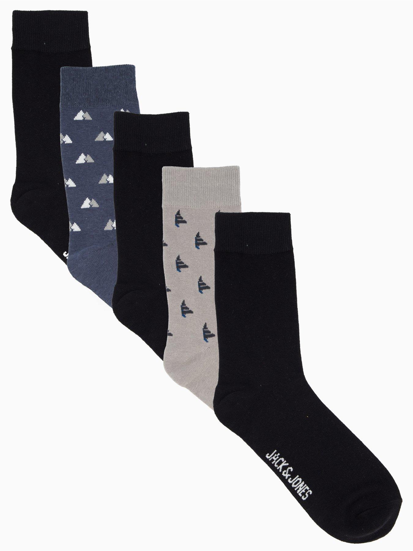 undefined Tate 5 Pack Ankle Socks - Multi