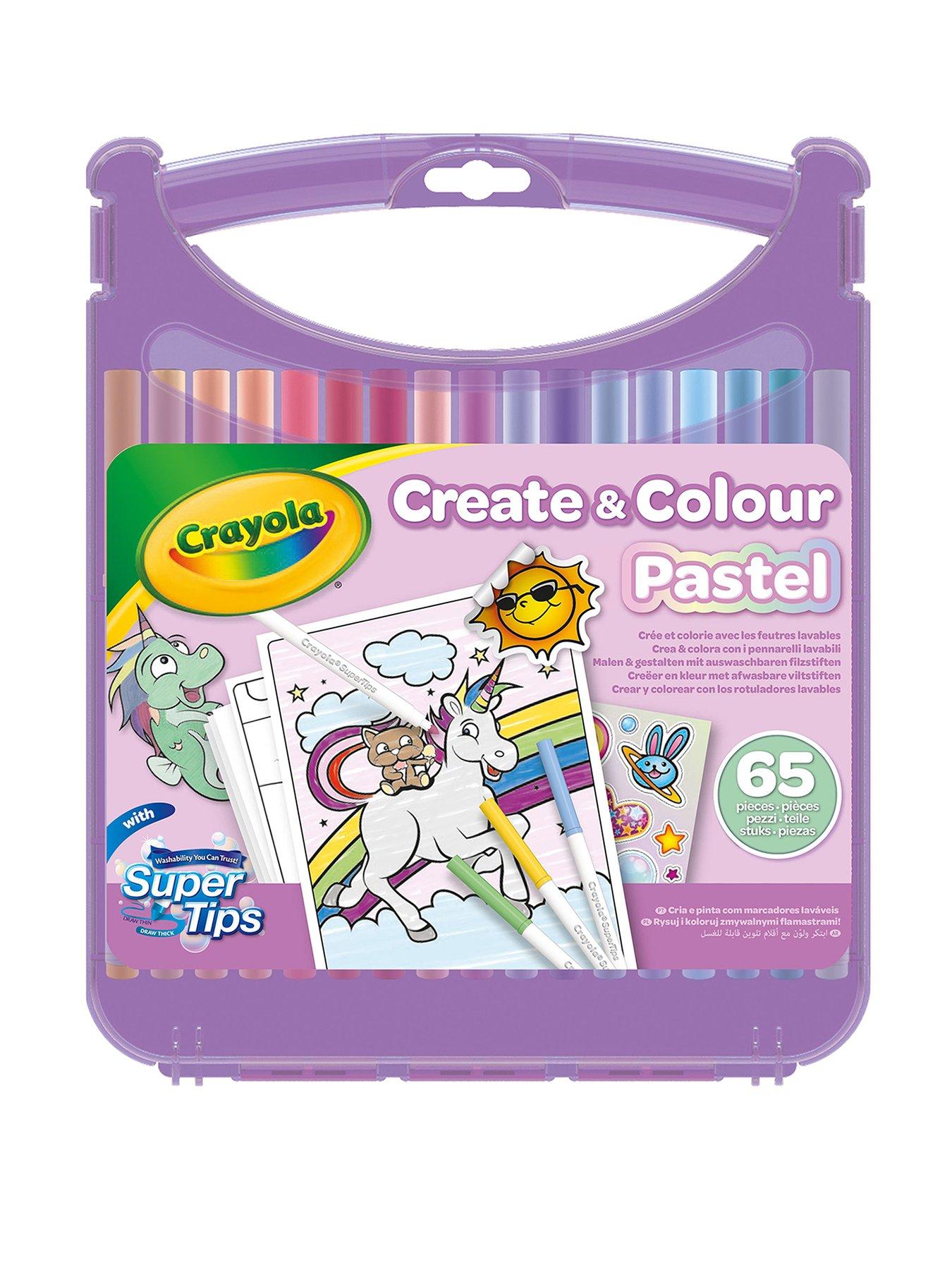 Crayola Pastel Create and Carry Case