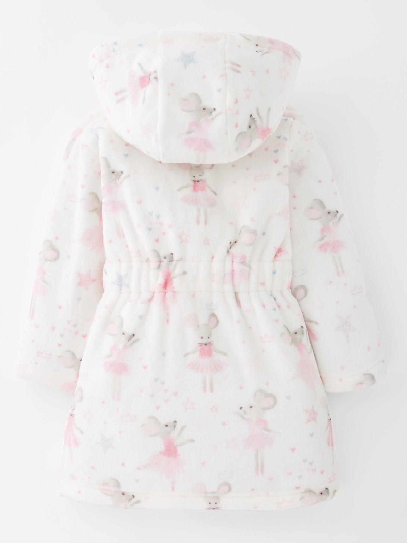 Image 2 of 4 of The Very Collection Girls Fairy Mouse Dressing Gown - Print