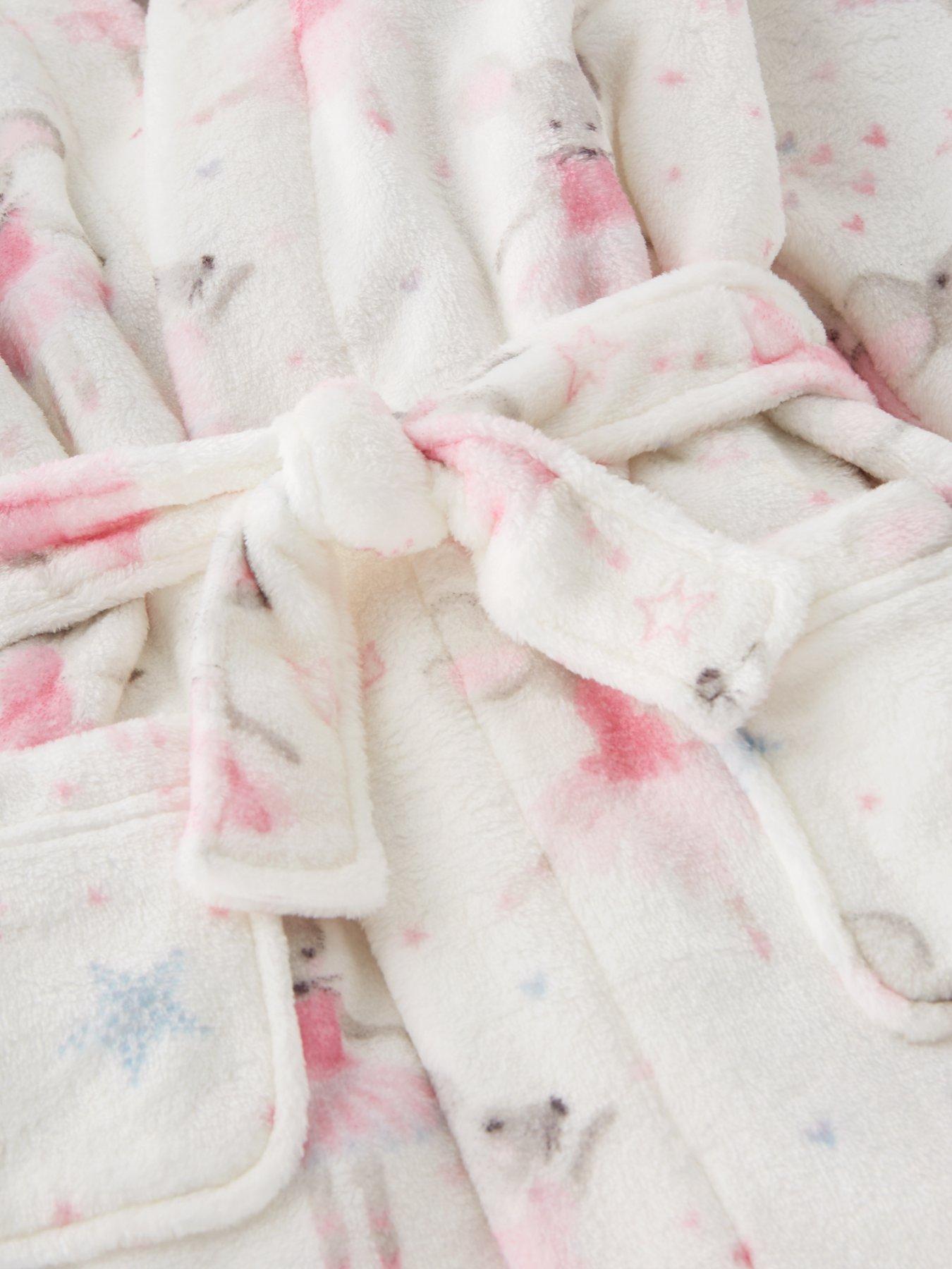 Image 3 of 4 of The Very Collection Girls Fairy Mouse Dressing Gown - Print