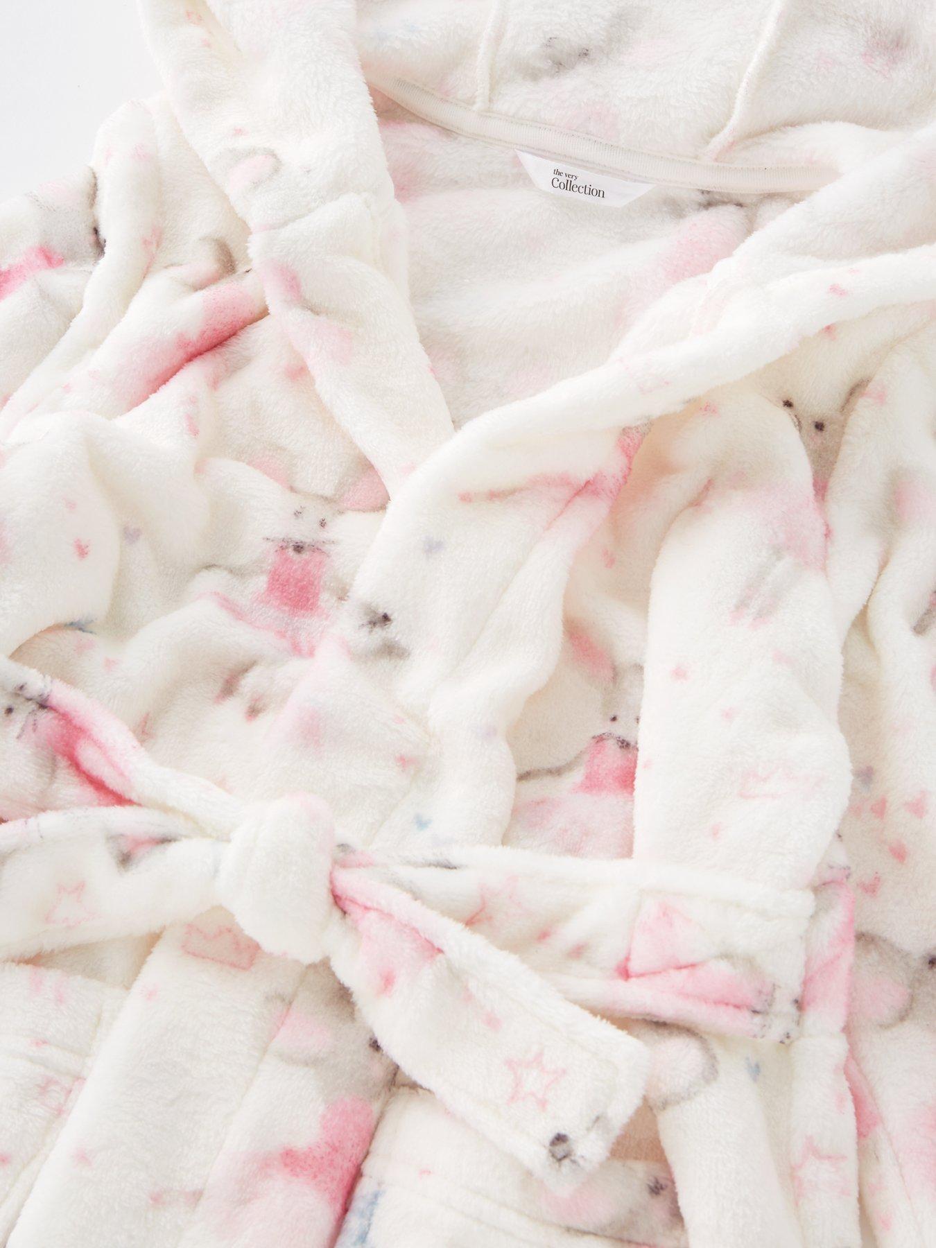 Image 4 of 4 of The Very Collection Girls Fairy Mouse Dressing Gown - Print