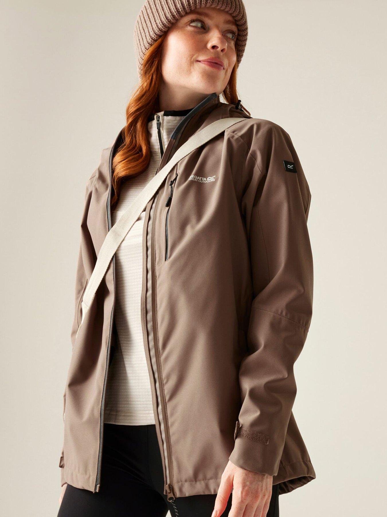Regatta Womens Birchdale Ii Waterproof Shell Jacket - Brown