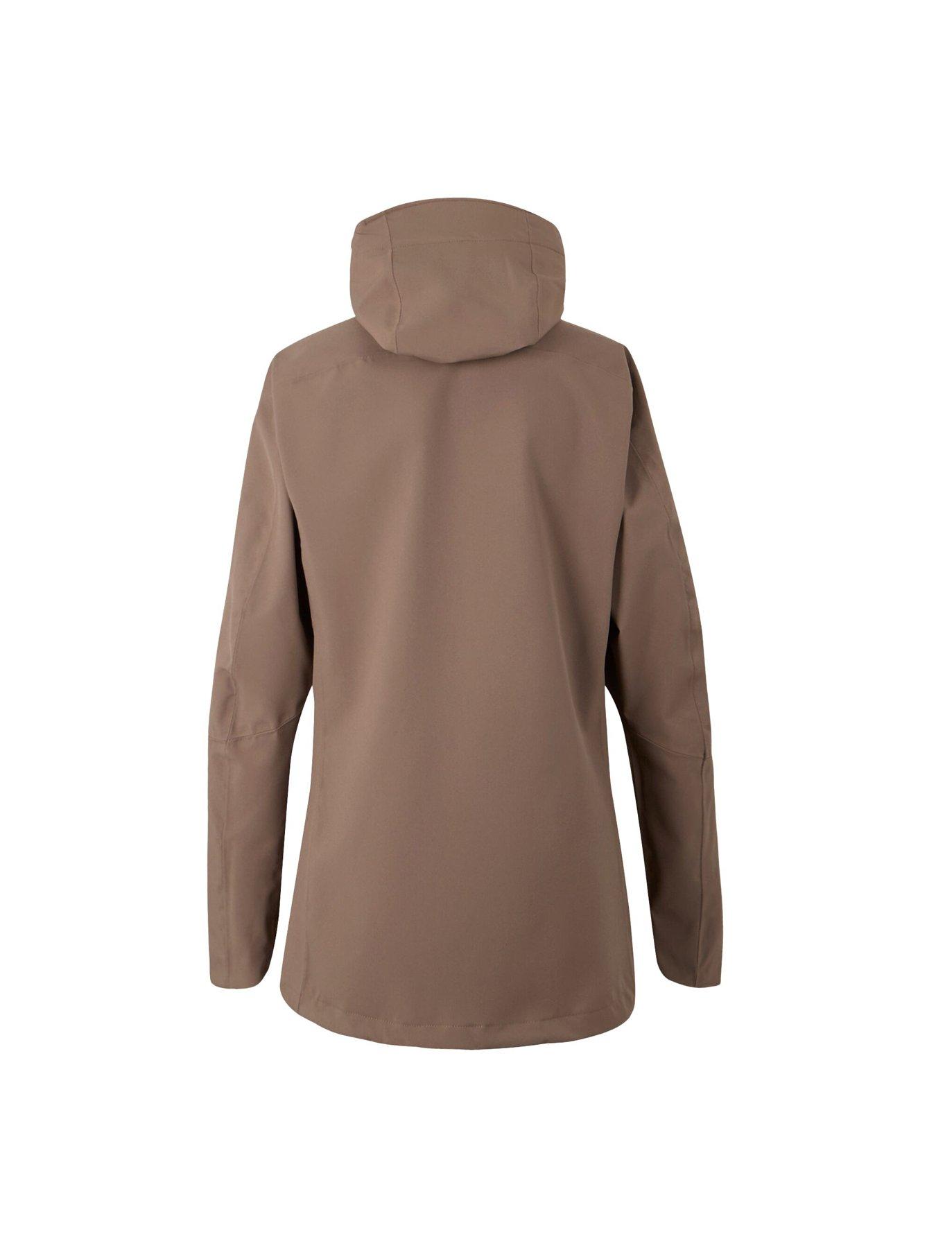 Image 6 of 6 of Regatta Womens Birchdale Ii Waterproof Shell Jacket - Brown