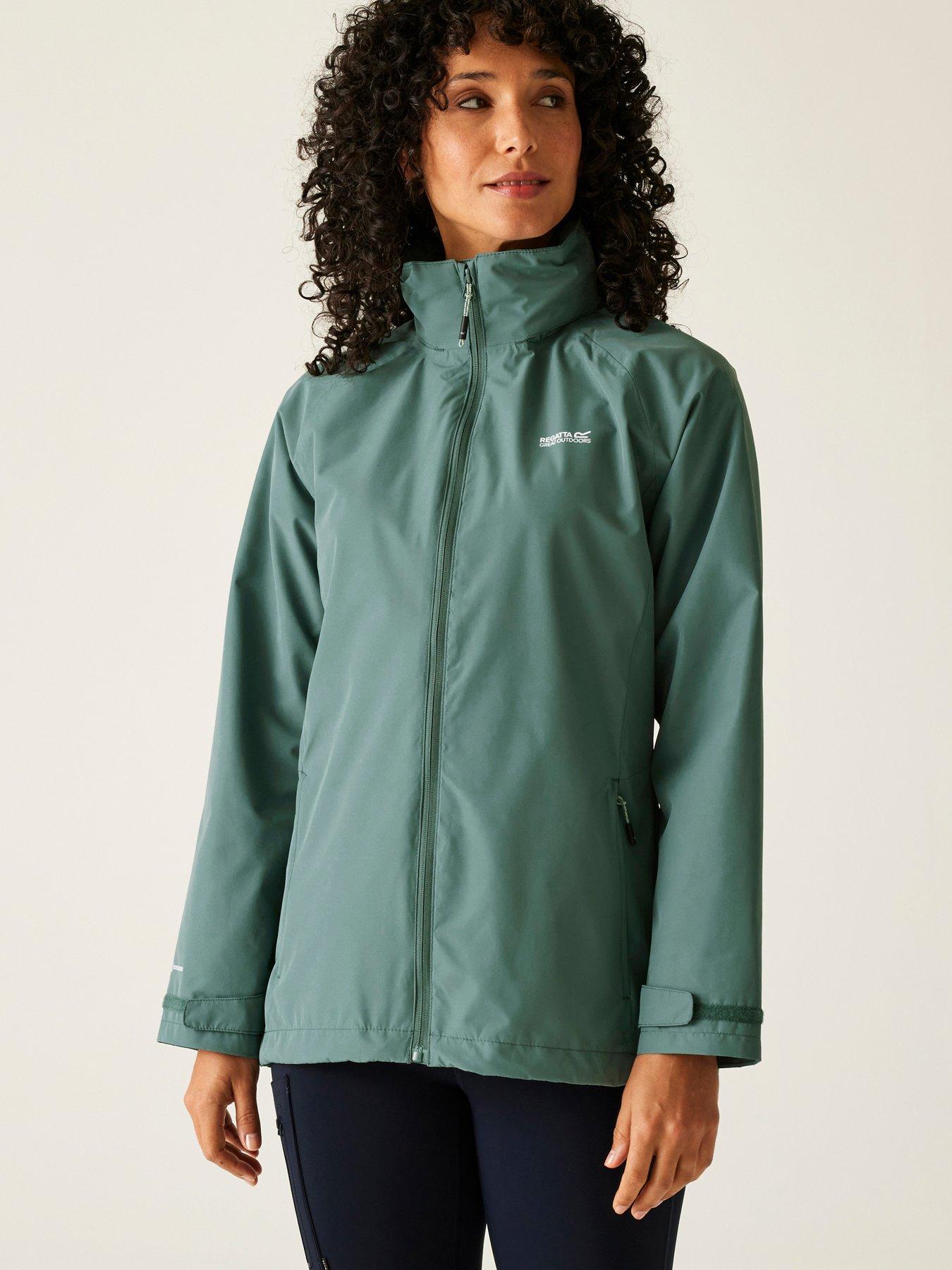 Regatta Womens Dayshall Waterproof Shell Jacket - Green