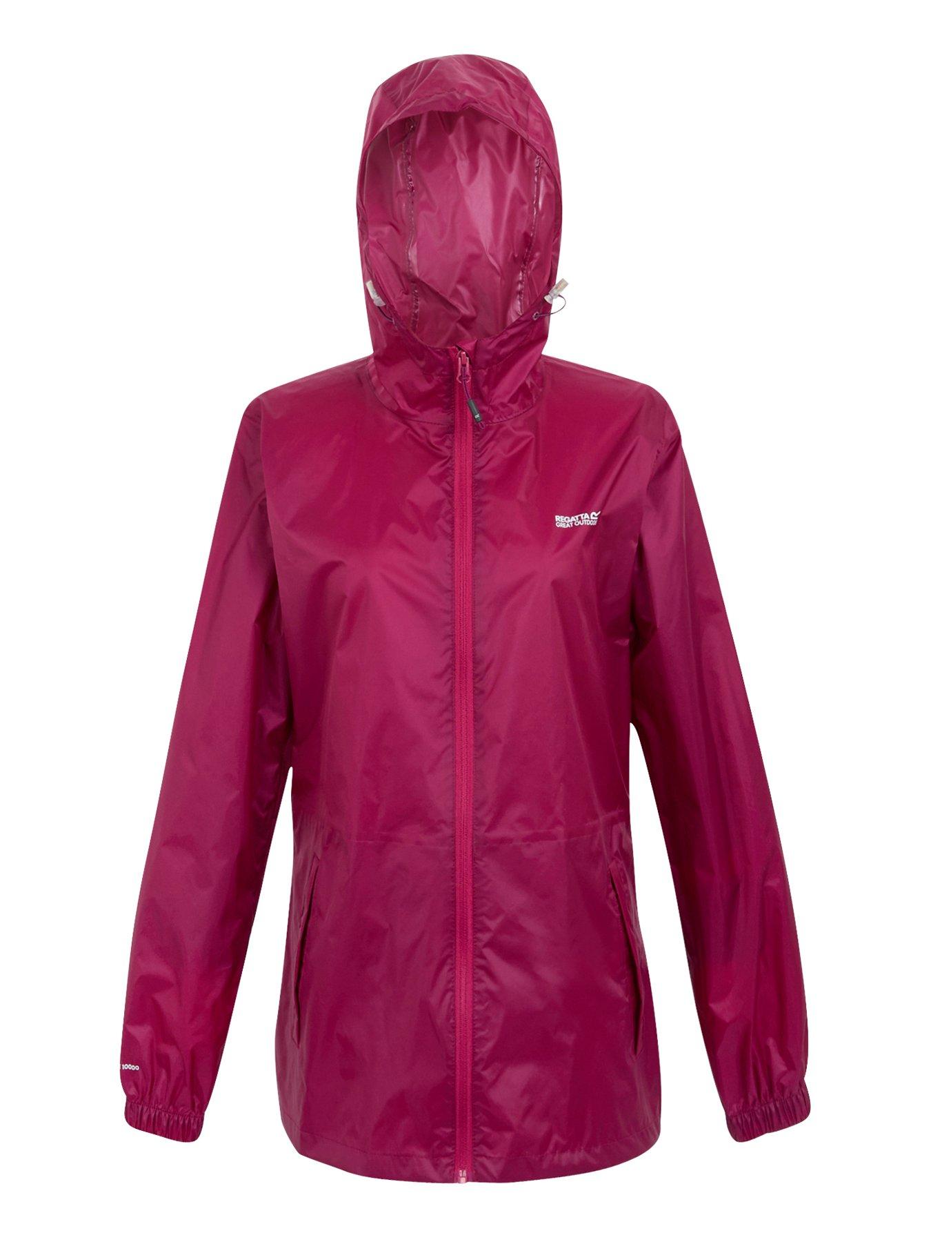 Image 5 of 6 of Regatta Womens Pack It Iii Waterproof Shell Jacket  - Purple