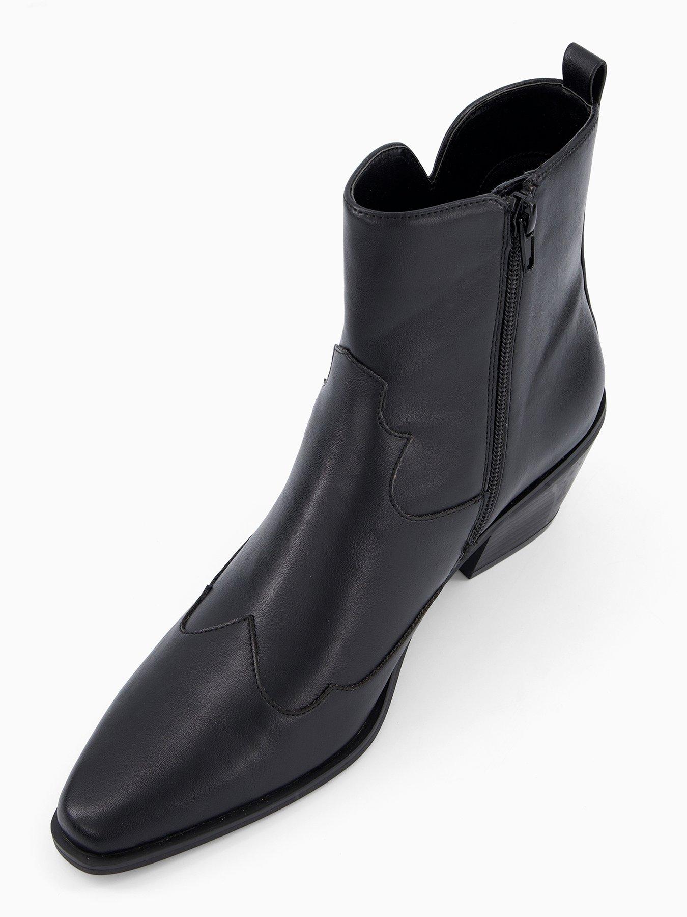 Image 3 of 6 of The Very Collection Polish Point Western - Black