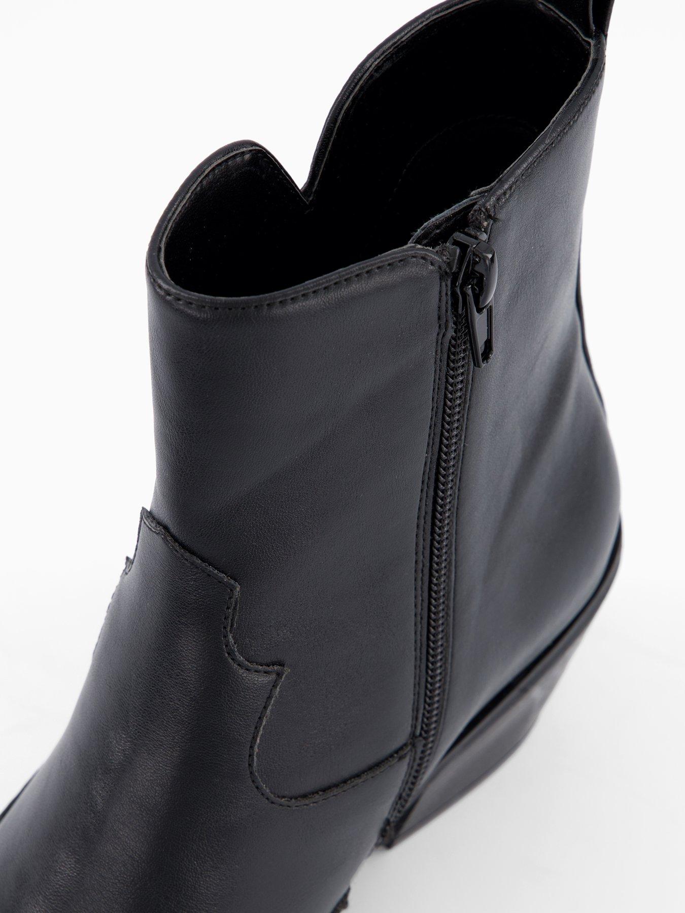 Image 5 of 6 of The Very Collection Polish Point Western - Black