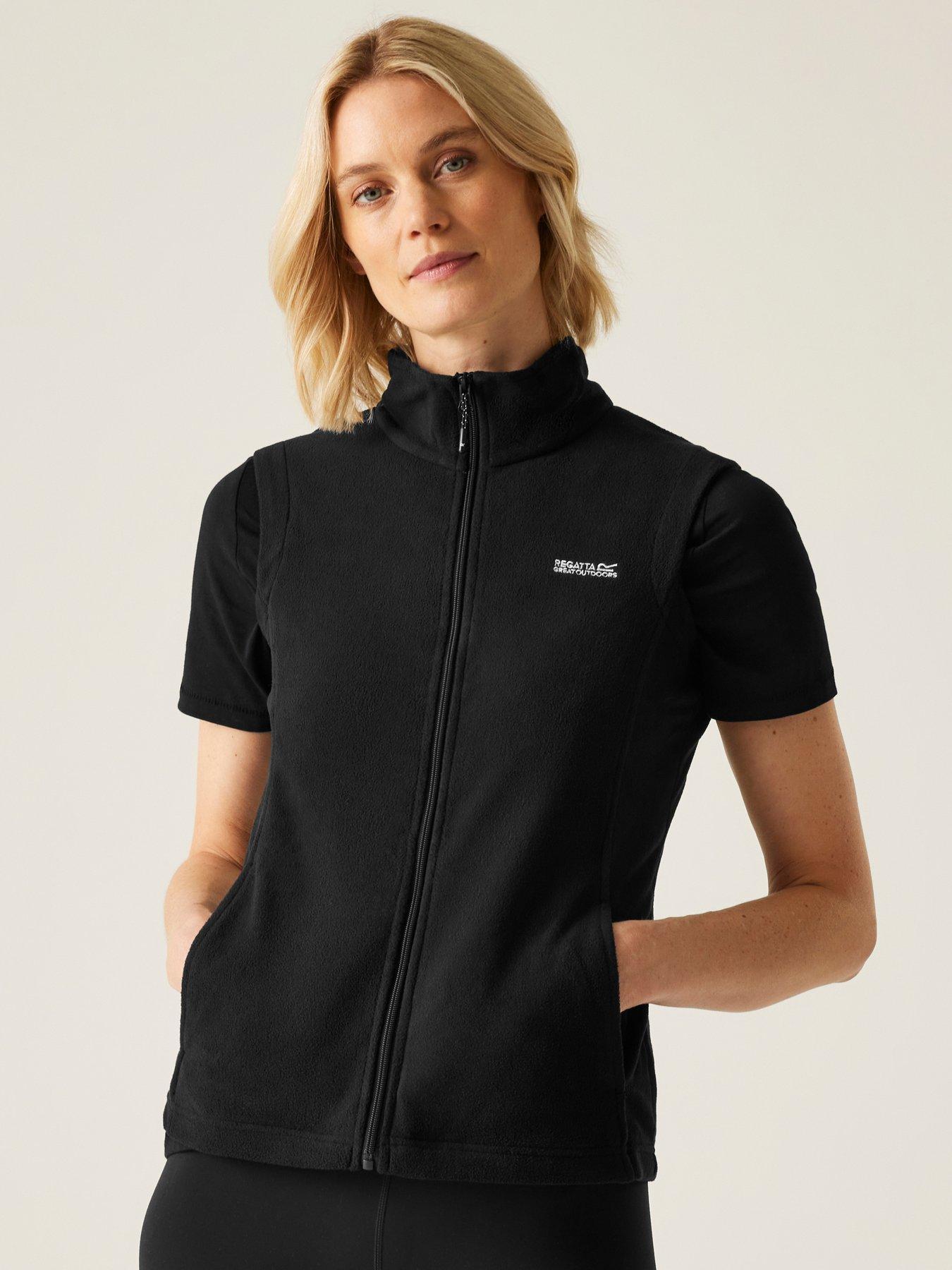 undefined Womens Sweetness Ii Fleece Gilet - Black