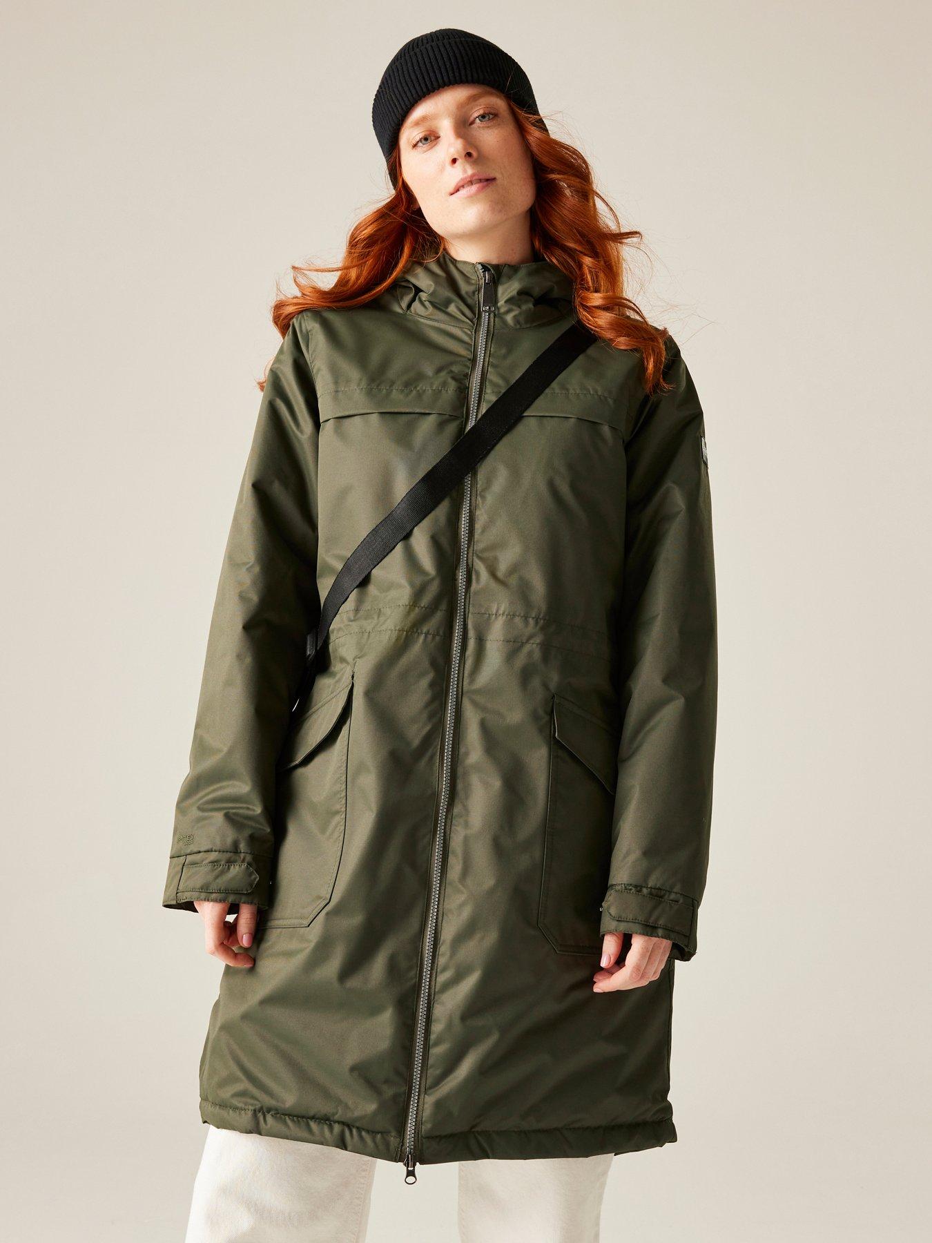 Image 1 of 6 of Regatta Womens Romine Ii Waterproof Insulated Jacket - Green