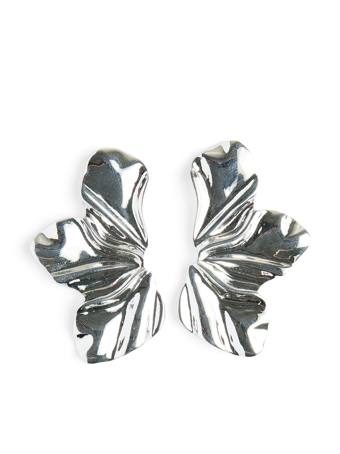 pieces-linea-earrings-silver