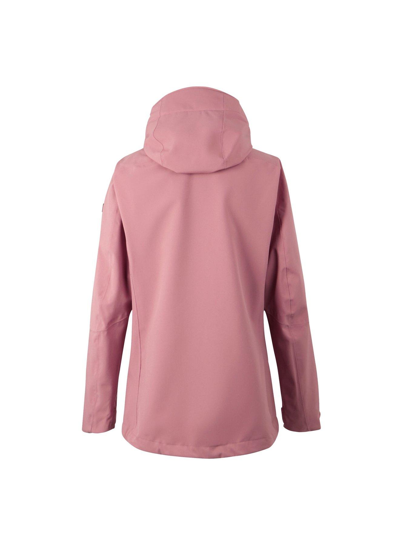  image of regatta-womens-birchdale-ii-waterproof-shell-jacket-pink