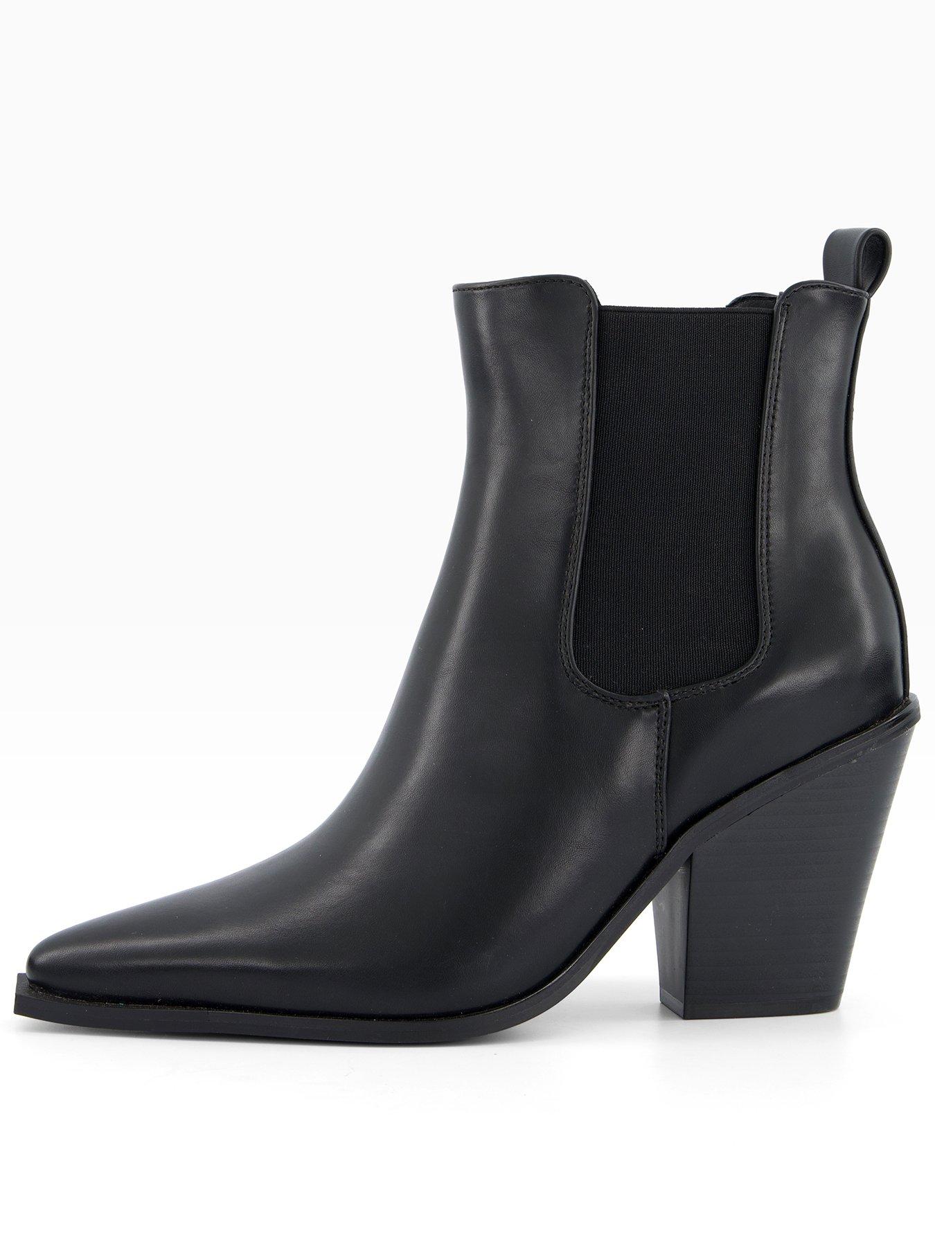 the-very-collection-wide-fit-western-boot-with-elastic-gusset-black