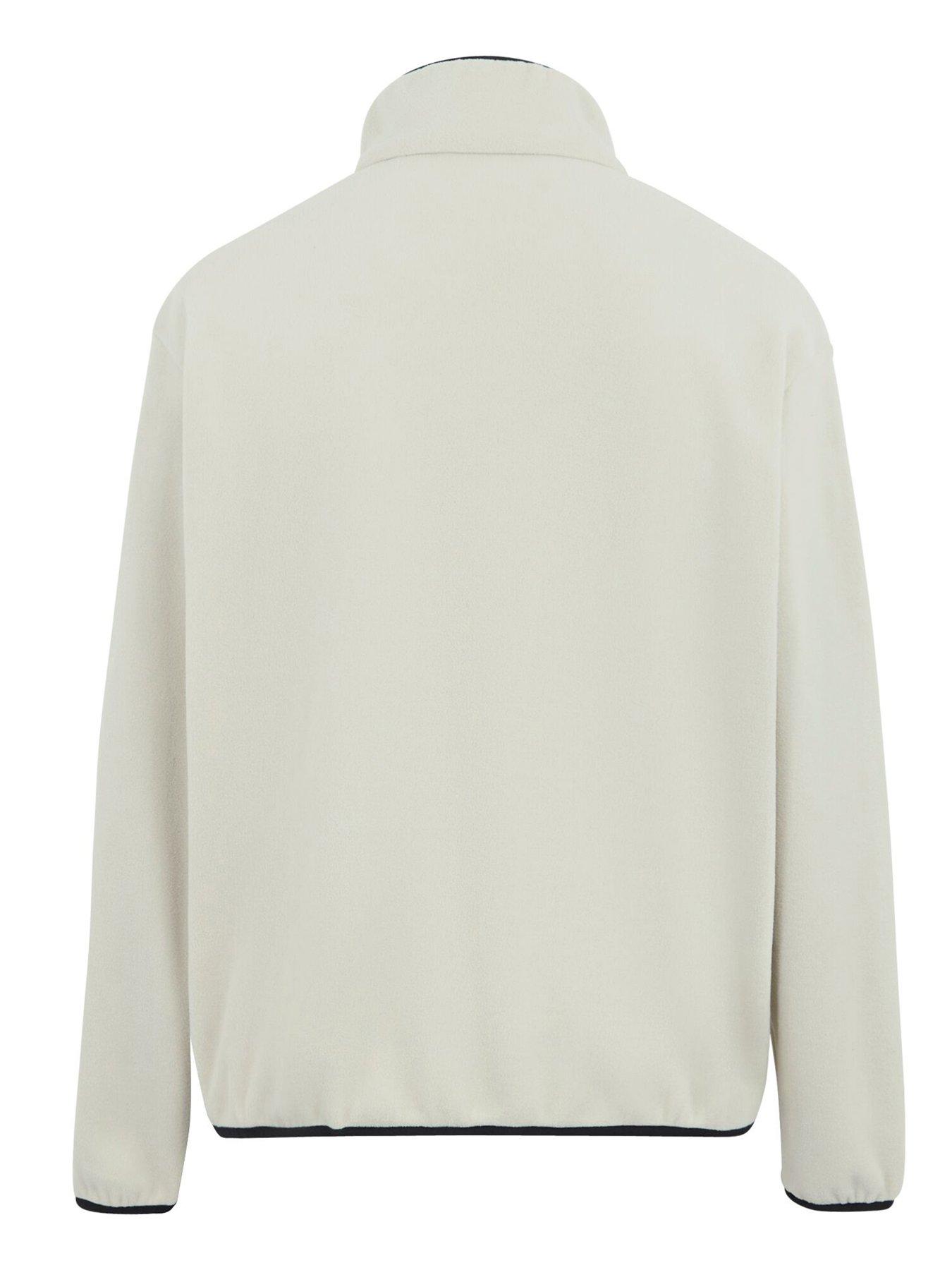  image of regatta-mens-frankie-12-zip-fleece-beige