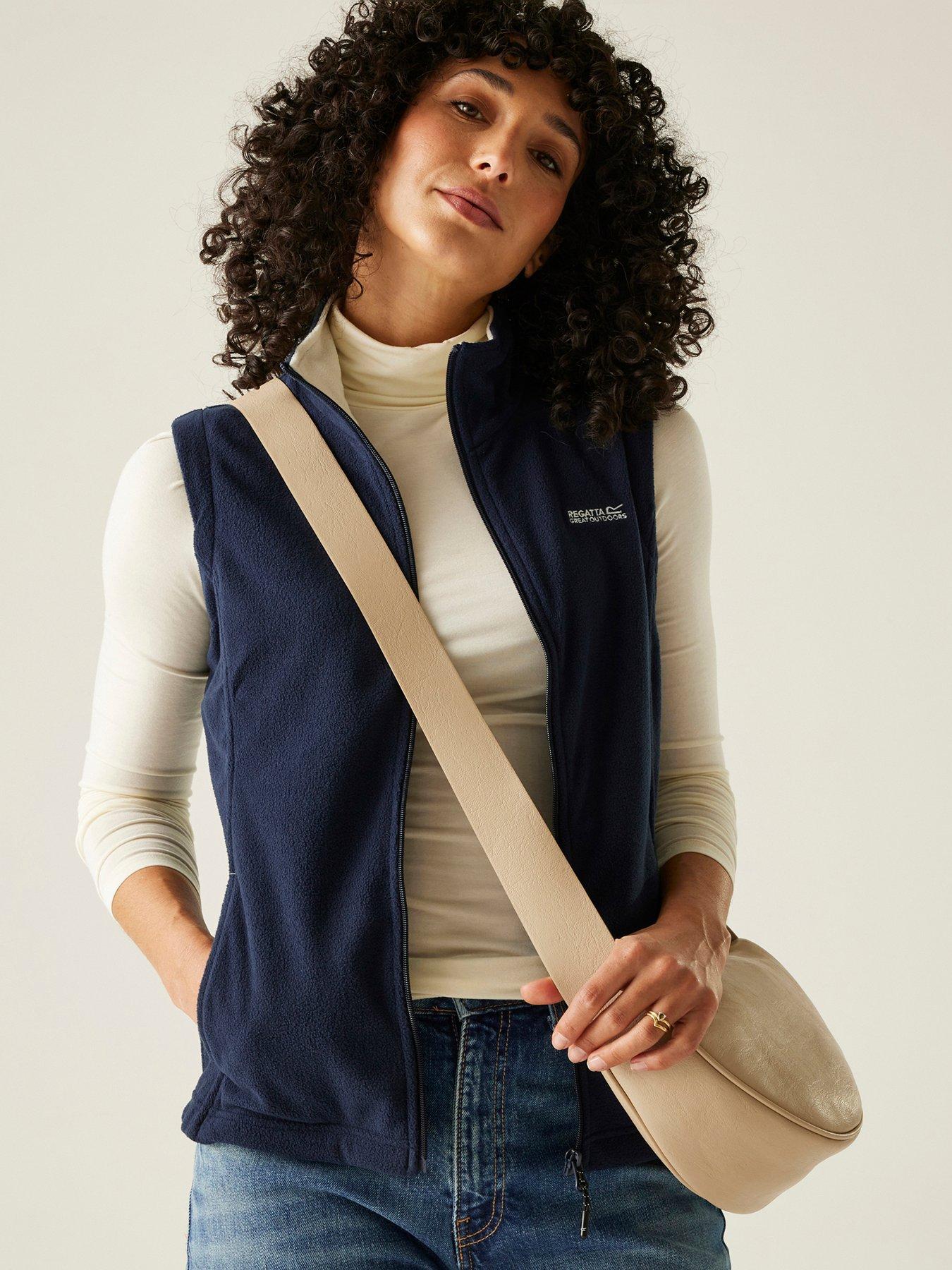 undefined Womens Sweetness Ii Fleece Gilet - Navy