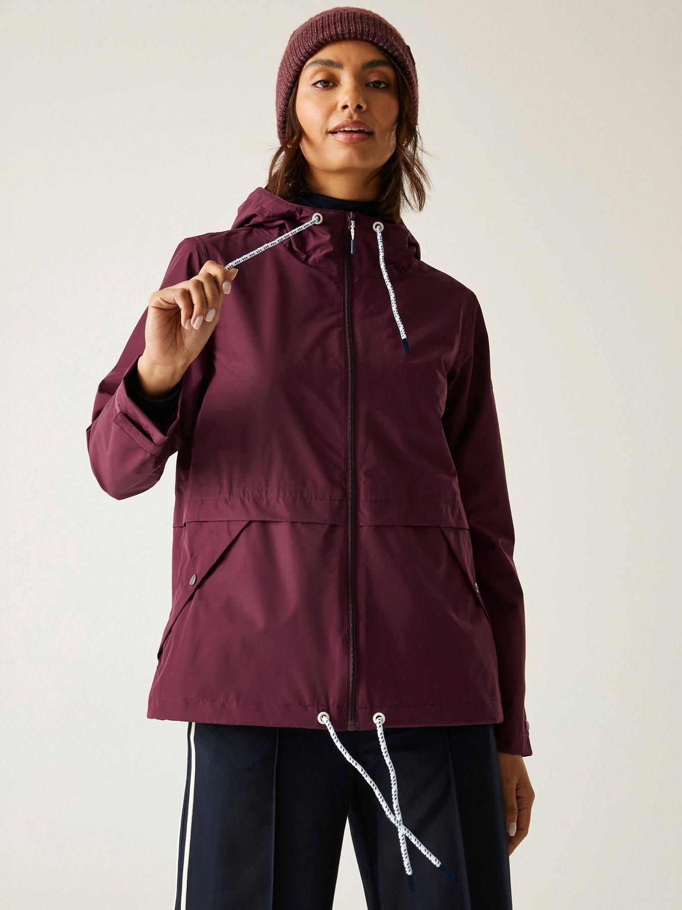 Image 1 of 6 of Regatta Womens Bayletall Waterproof Shell Jacket - Purple