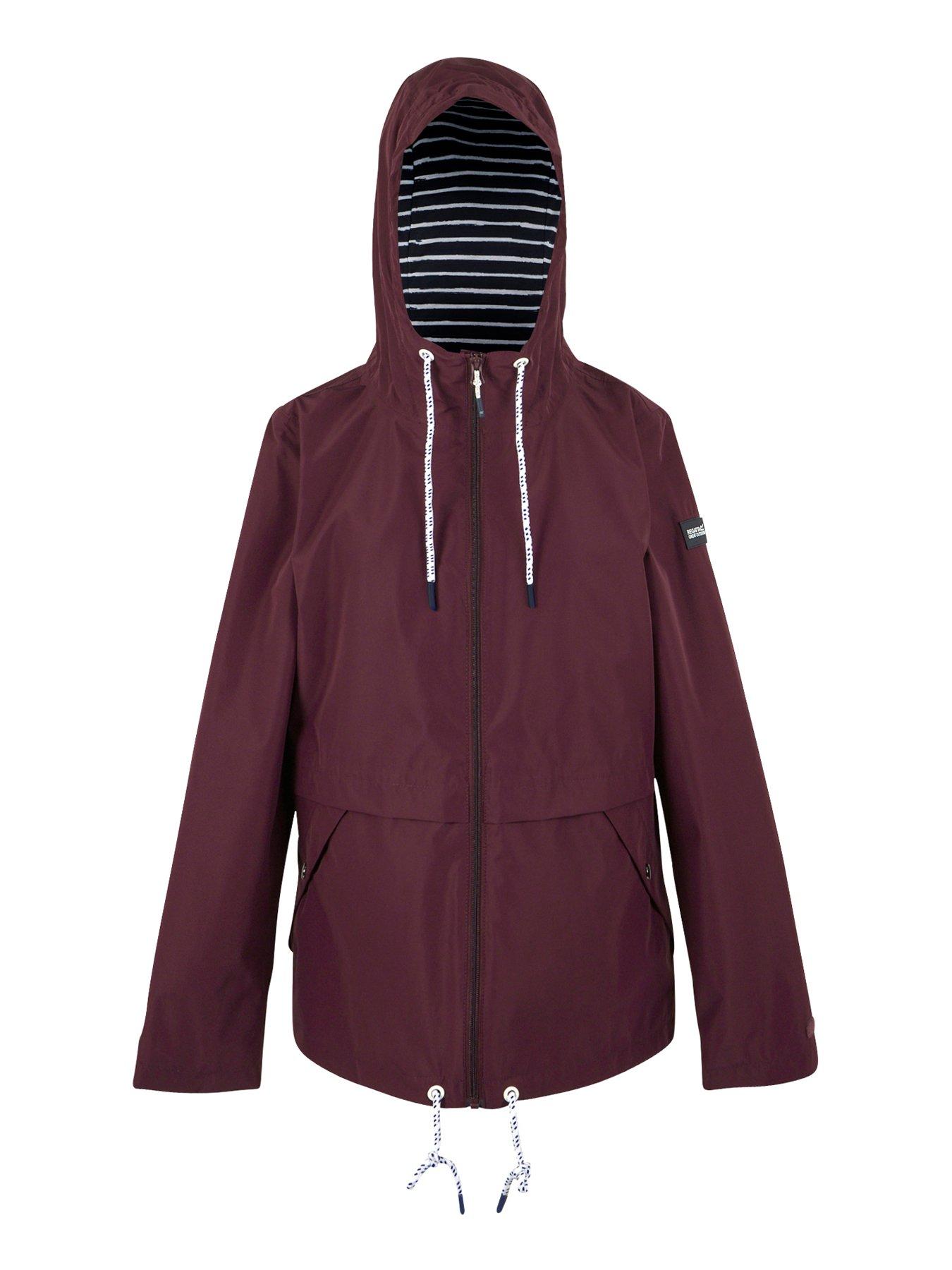 Image 5 of 6 of Regatta Womens Bayletall Waterproof Shell Jacket - Purple