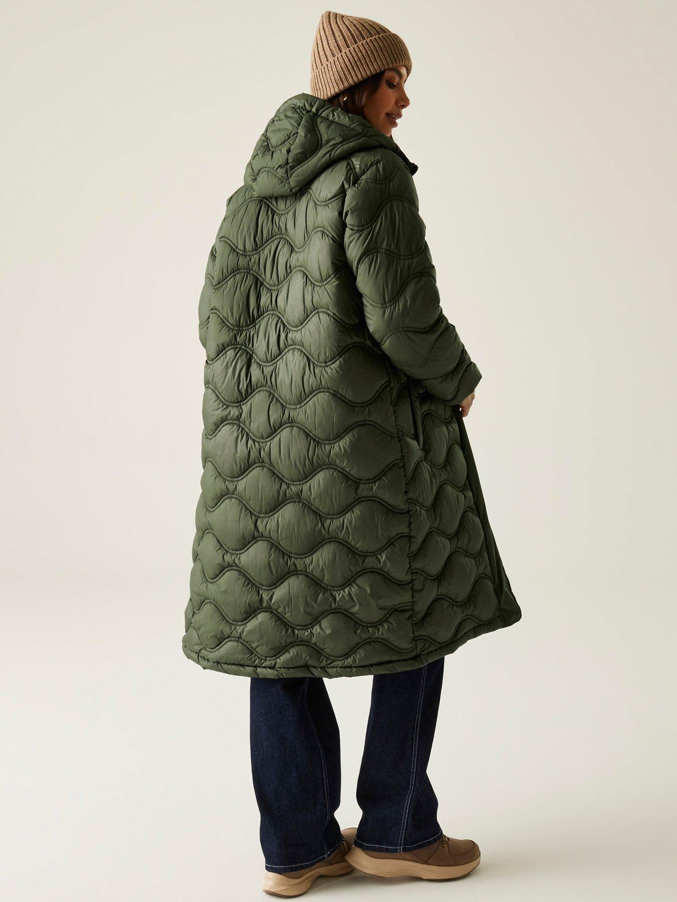  image of regatta-womens-embrie-padded-jacket-green
