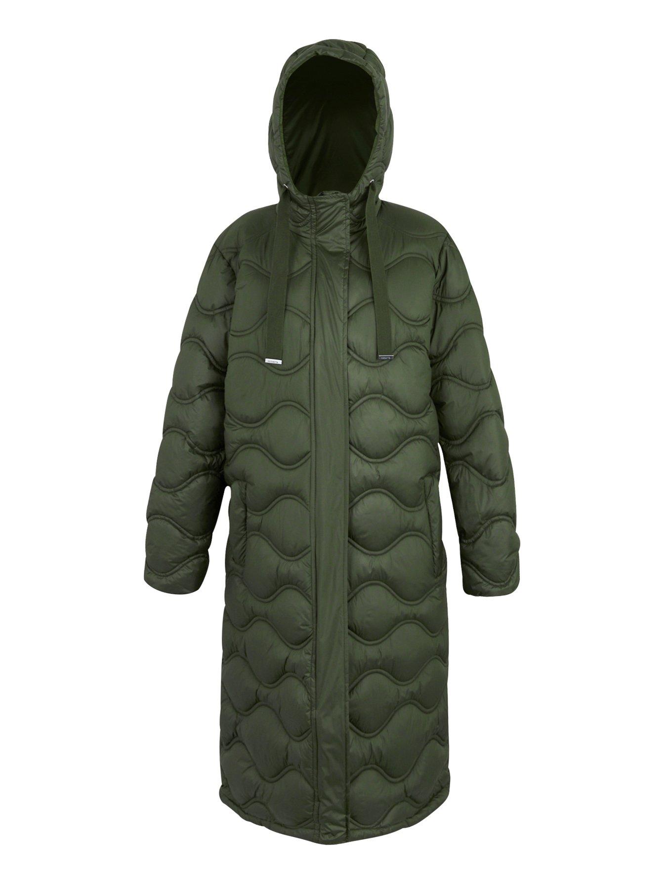  image of regatta-womens-embrie-padded-jacket-green
