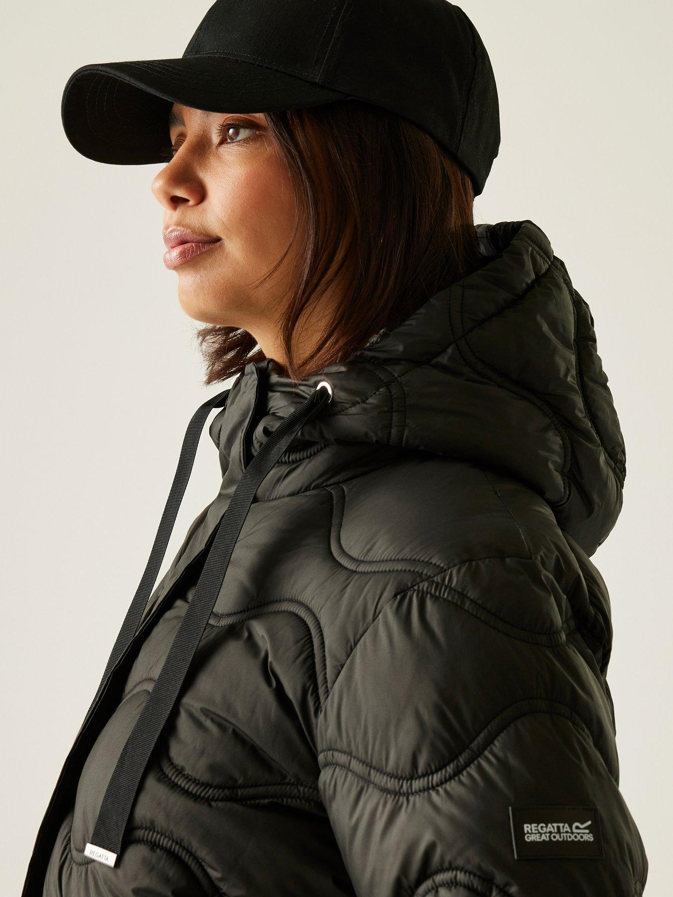  image of regatta-womens-embrie-padded-jacket-black
