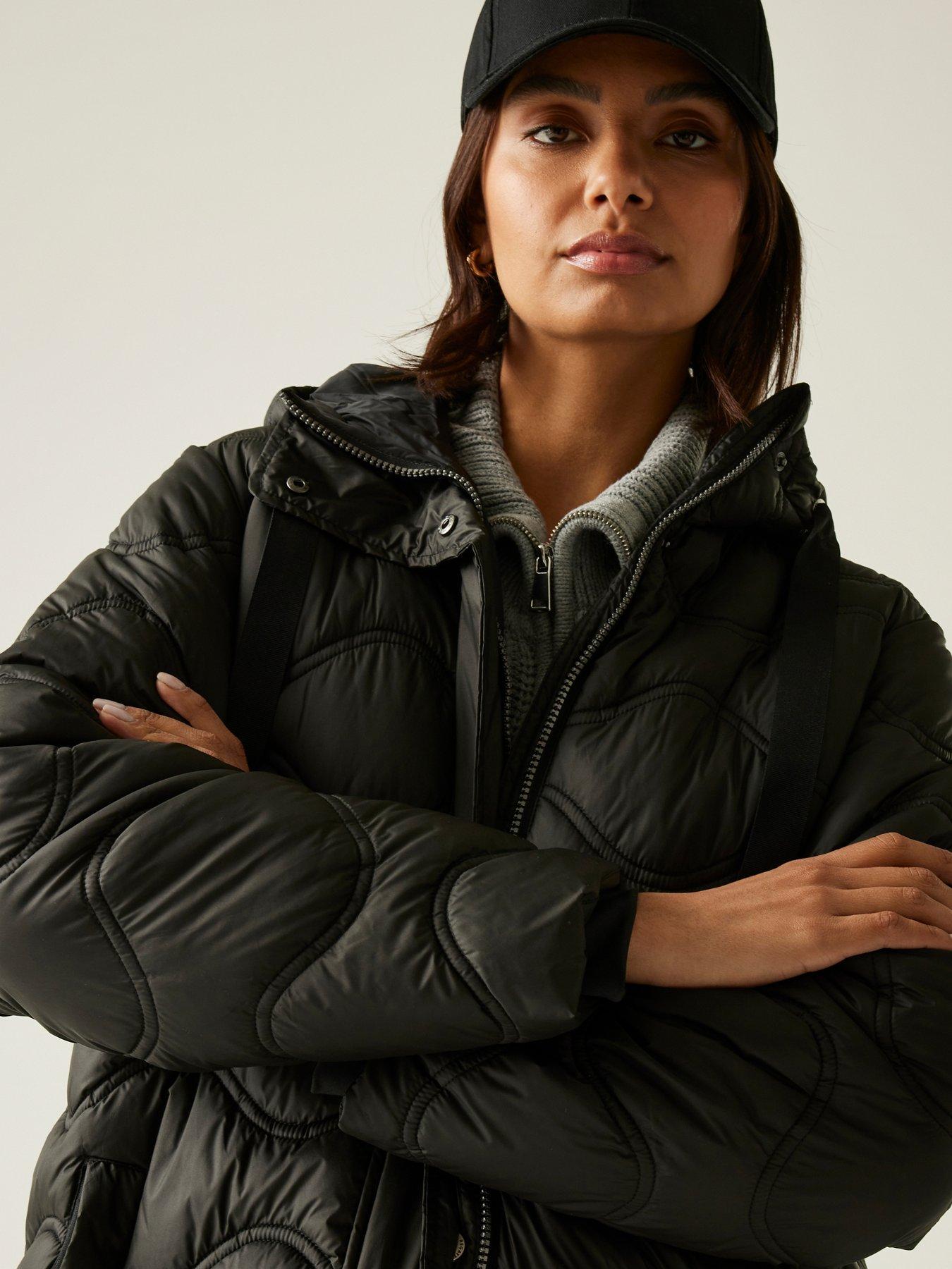 image of regatta-womens-embrie-padded-jacket-black