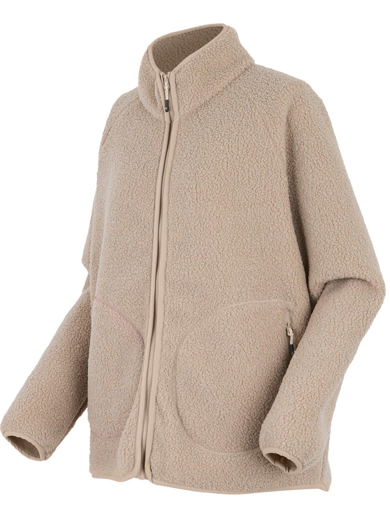 Image 5 of 6 of Regatta Womens Frankie Borg Full Zip Fleece - Brown