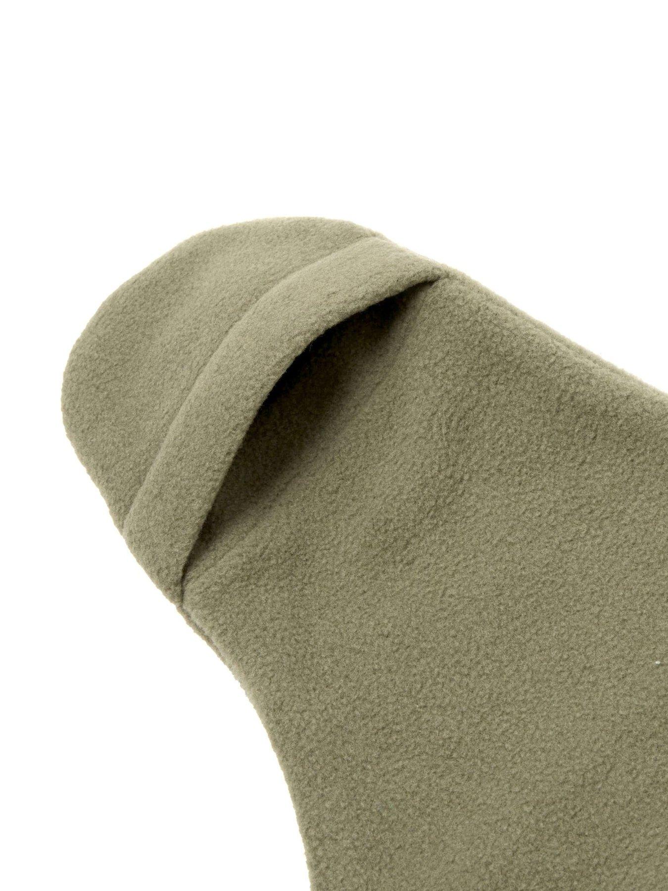 Image 4 of 4 of Clair De Lune Star Fleece Wrap 0-6 Months - Sage Green
