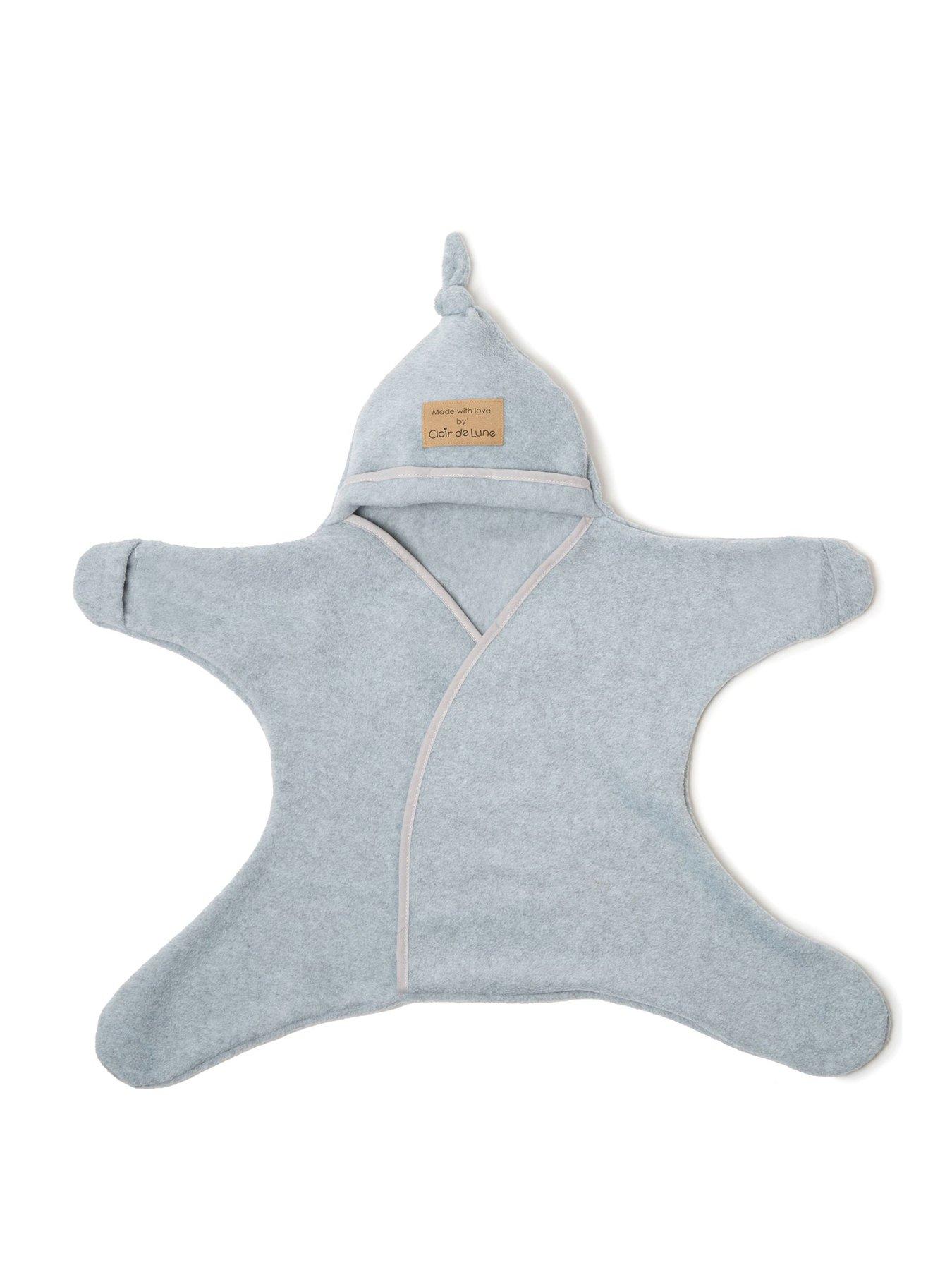 clair-de-lune-star-fleece-wrap-0-6-months-grey