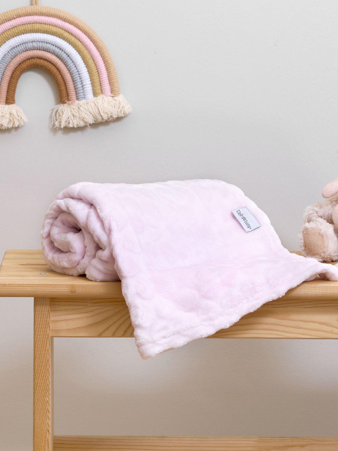Clair De Lune Marshmallow Blanket - Pink