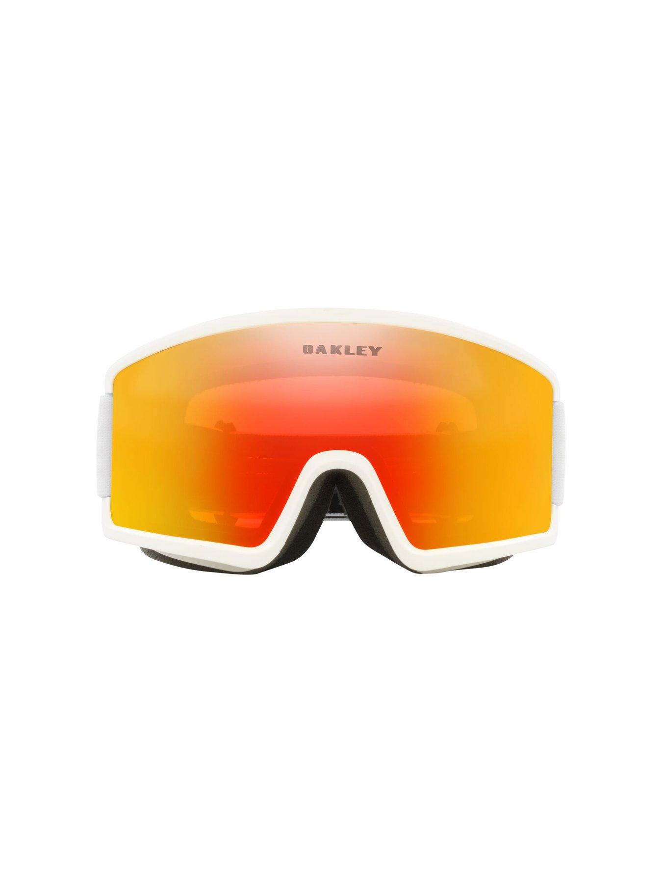 Image 2 of 4 of Oakley Mens Target Line Ski Goggles - White