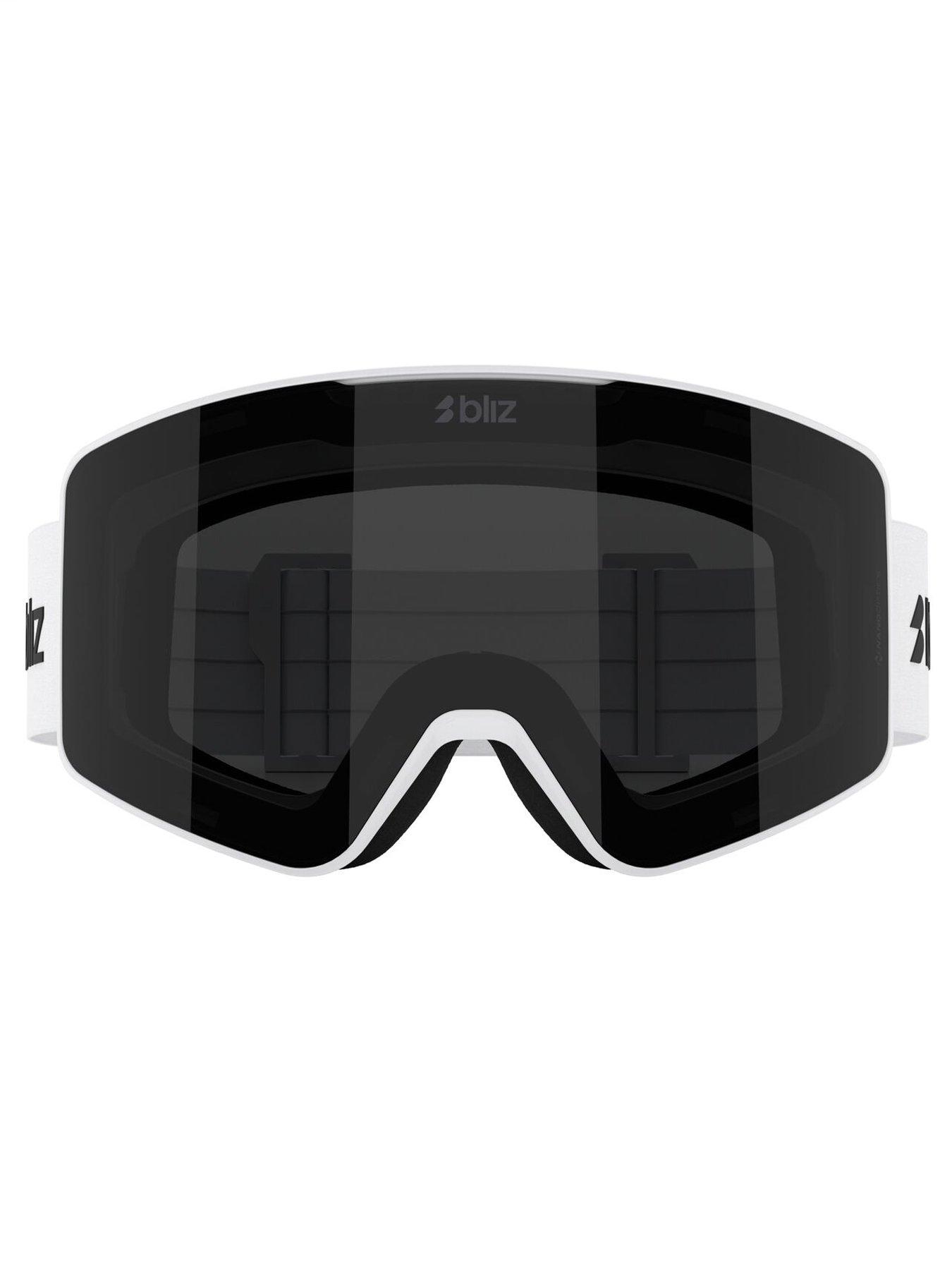  image of bliz-unisex-g001s-medium-ski-goggles-white