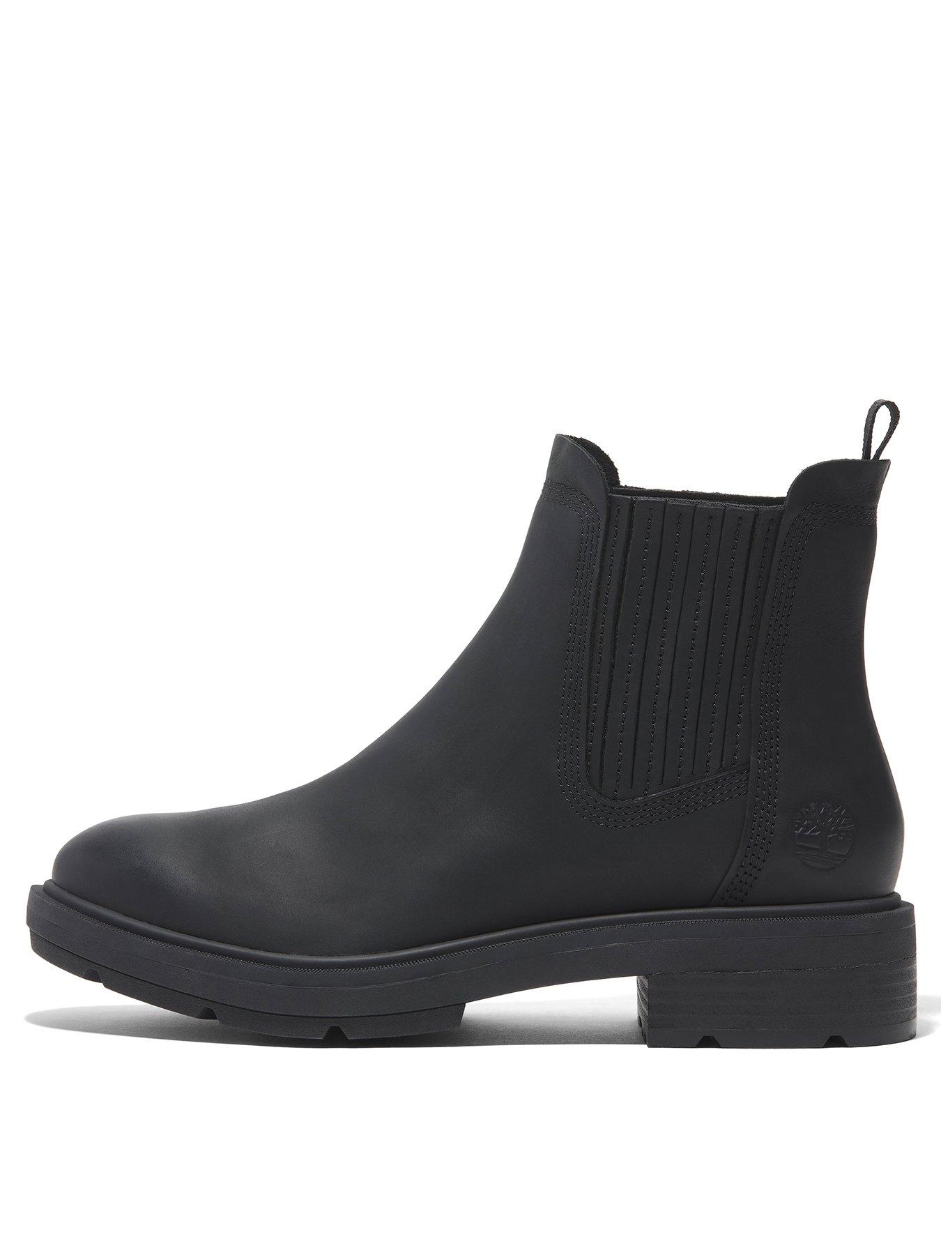 Timberland Brimfield Mid Chelsea Boot - Black Full Grain