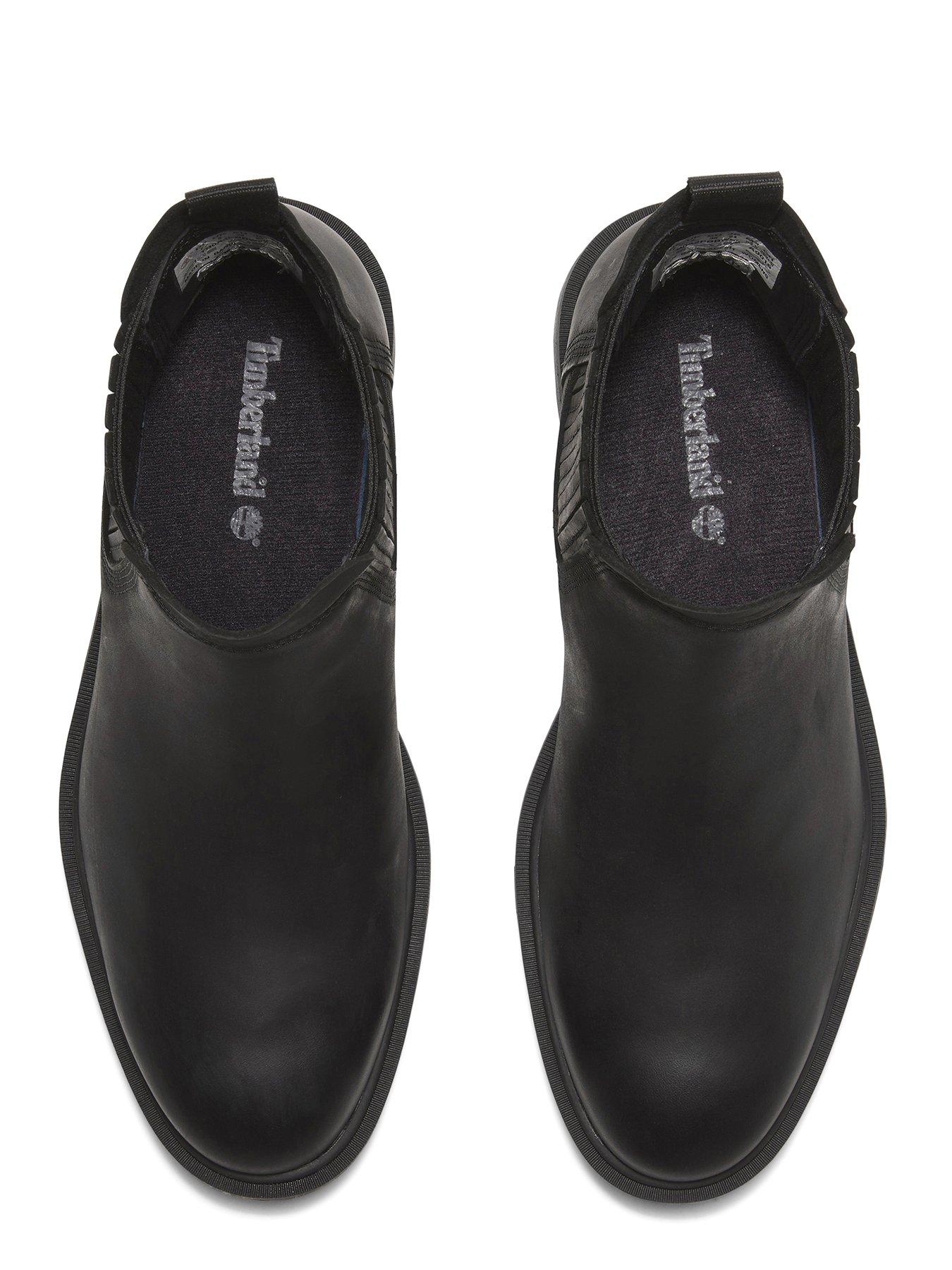  image of timberland-brimfield-mid-chelsea-boot-full-grain-black