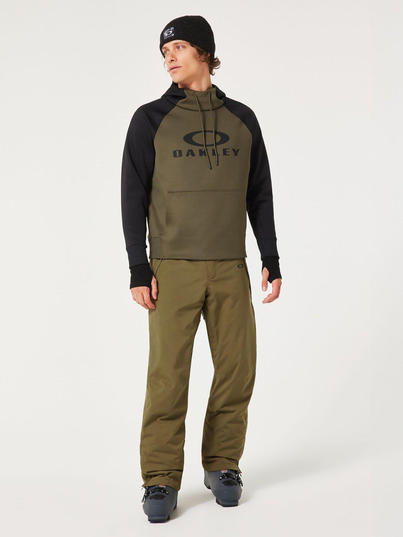 Image 3 of 6 of Oakley Mens Sierra Dwr Waterprrof Fleece Ski Hoodie 2.0 - Green