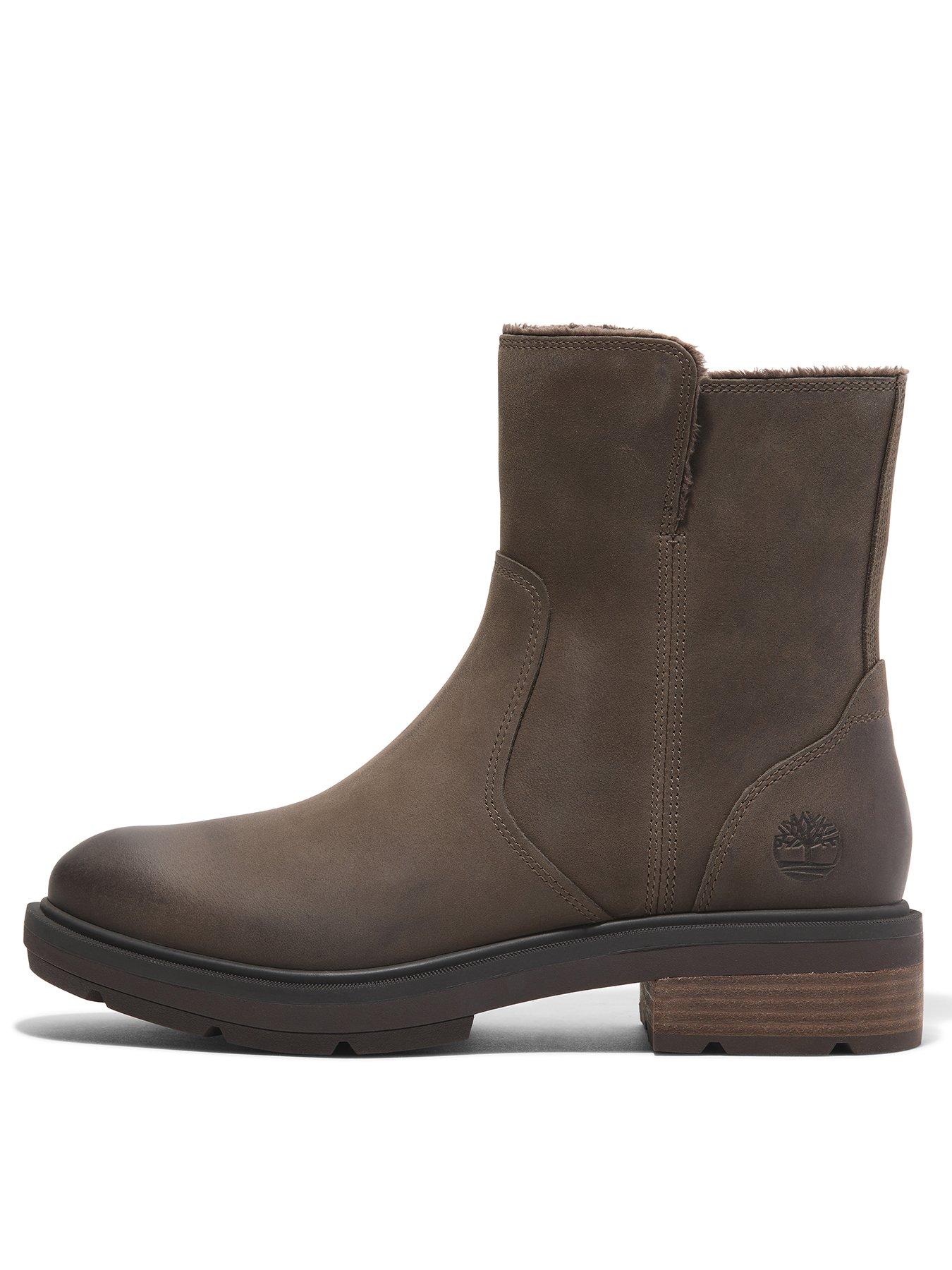 Image 1 of 7 of Timberland Brimfield Mid Warm Lined Boot Full Grain - Brown
