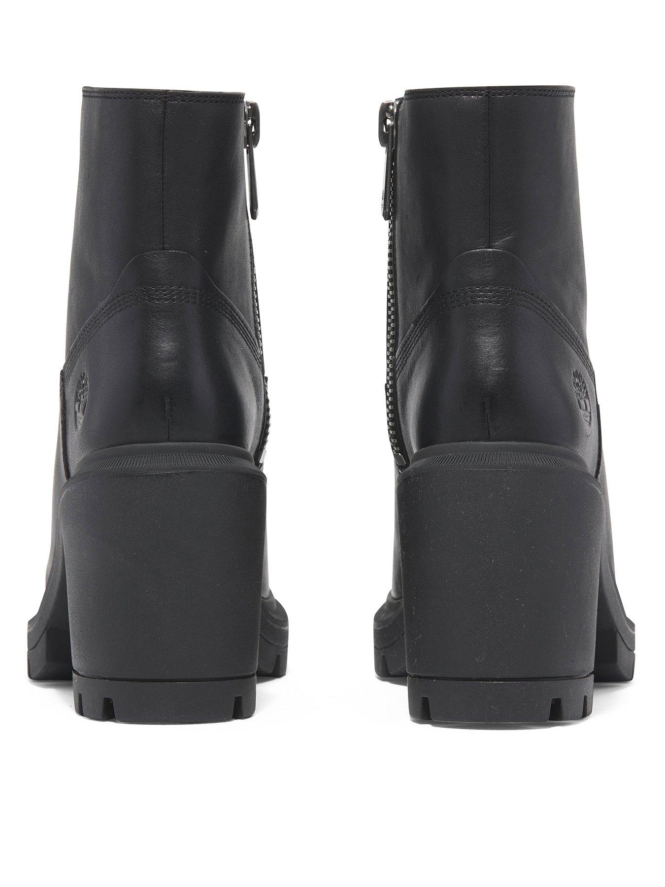 Image 3 of 7 of Timberland Allington Heights Mid Zip Up Boot - Full Grain - Black