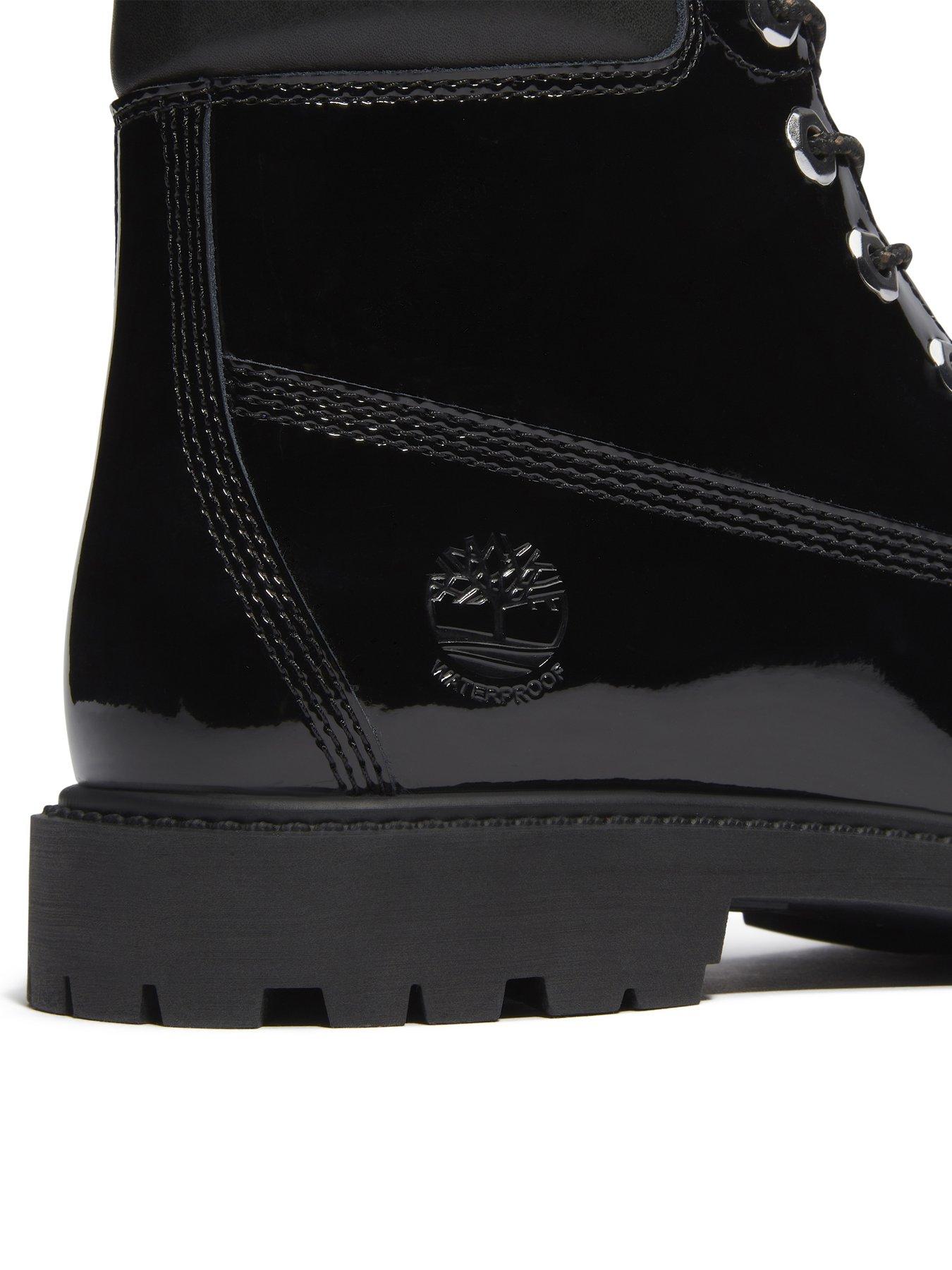 Image 6 of 7 of Timberland Allington Heights Mid Zip Up Boot - Full Grain - Black