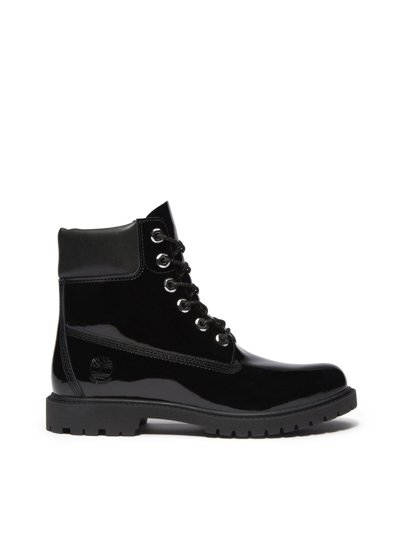 Image 7 of 7 of Timberland Allington Heights Mid Zip Up Boot - Full Grain - Black