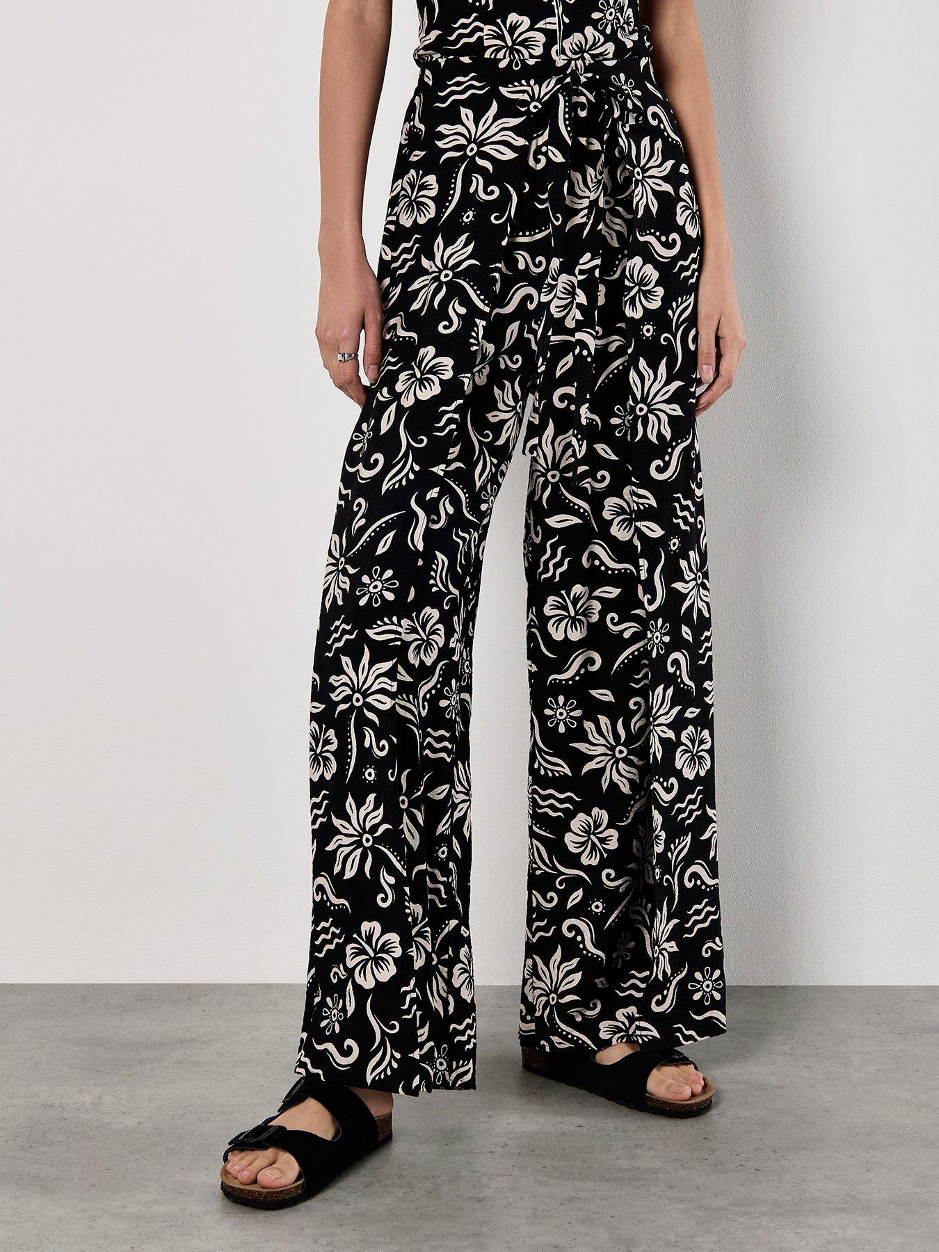 undefined Tropical Mono Wrap Trousers