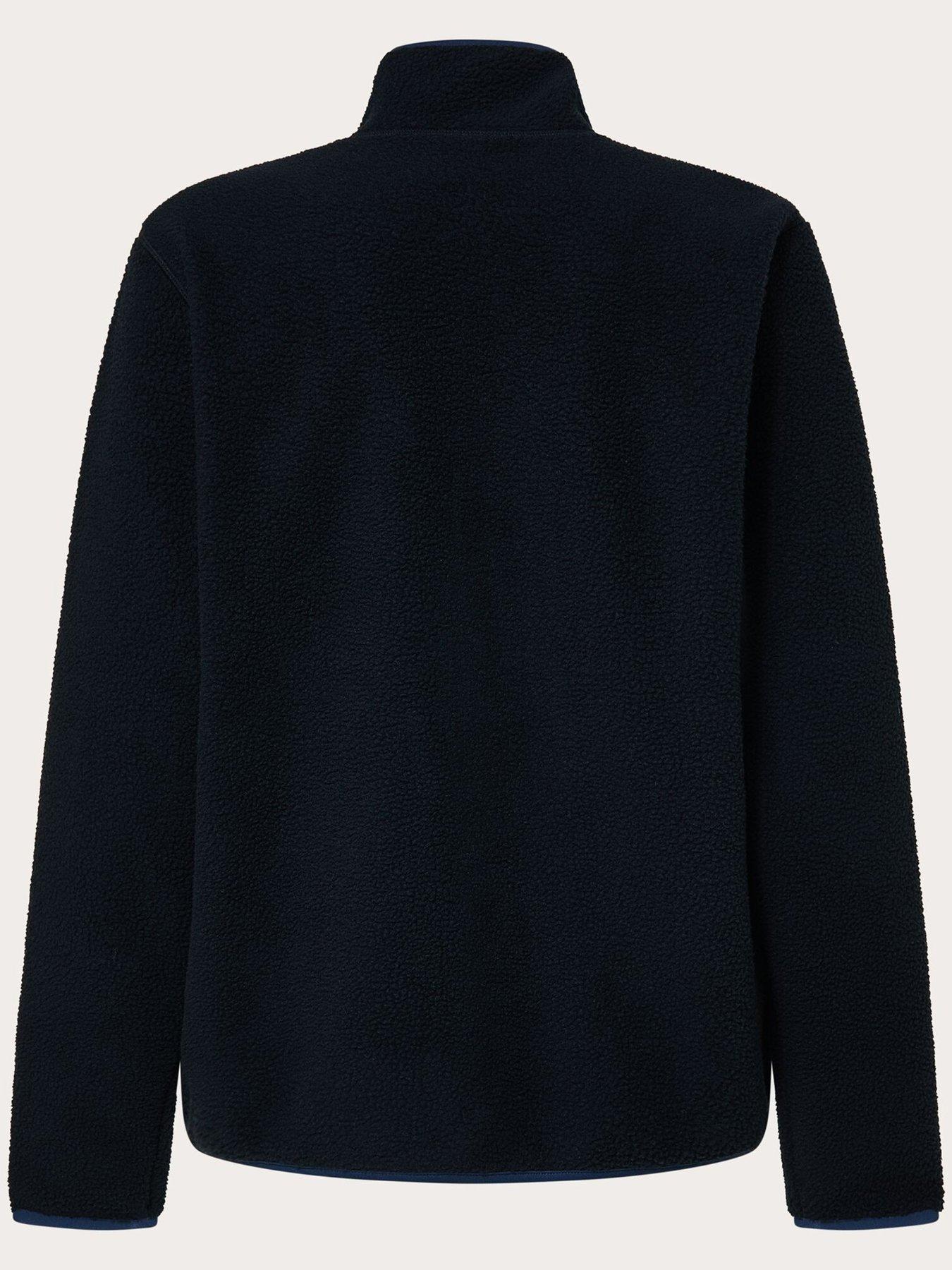  image of oakley-mens-off-slope-mountain-fire-sherpa-fleece-blue