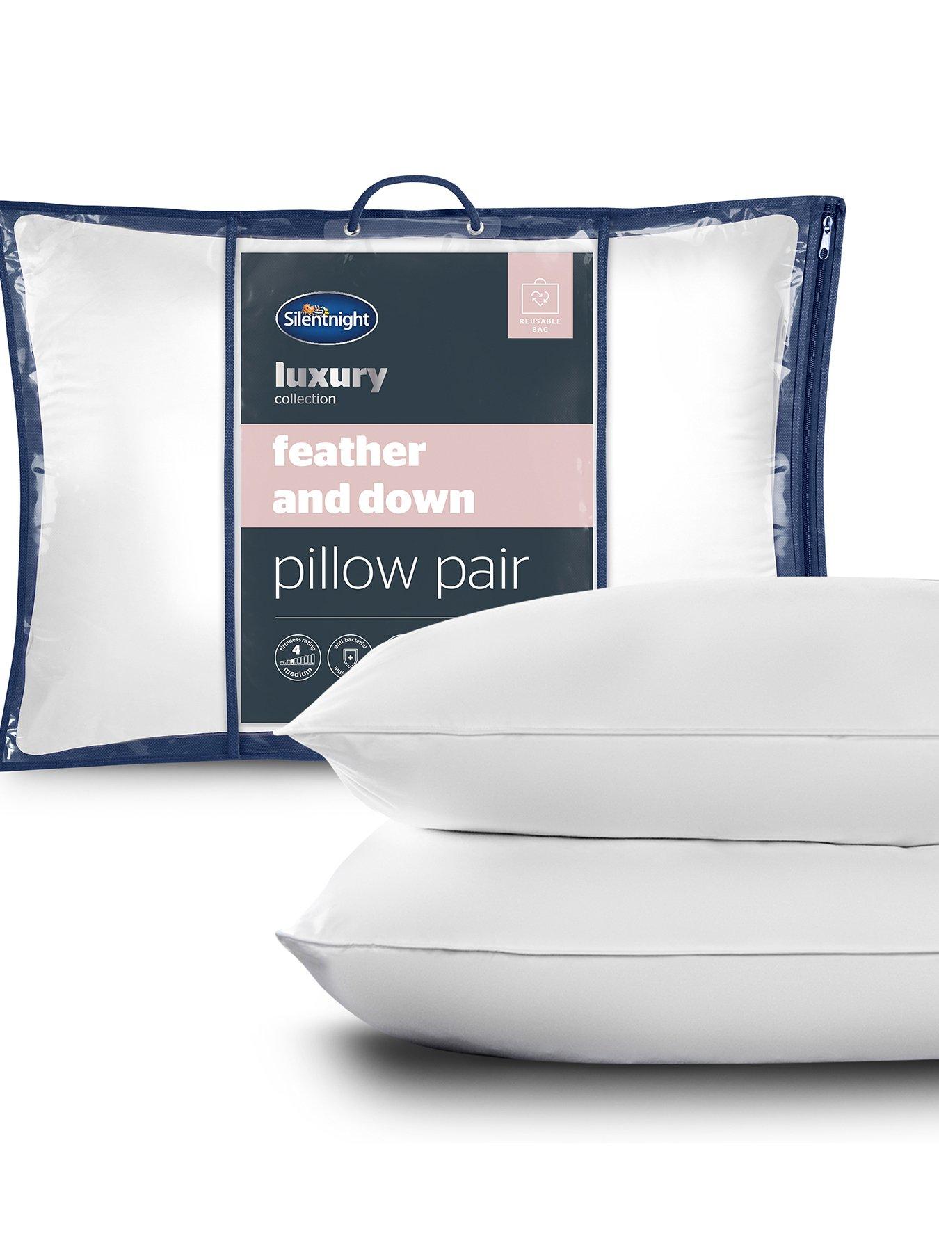  image of silentnight-feather-amp-down-anti-bacterial-pillow-2-pack