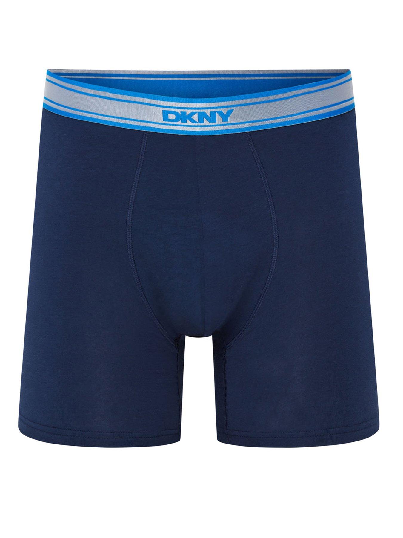  image of dkny-opelika-3-pack-trunks-blue