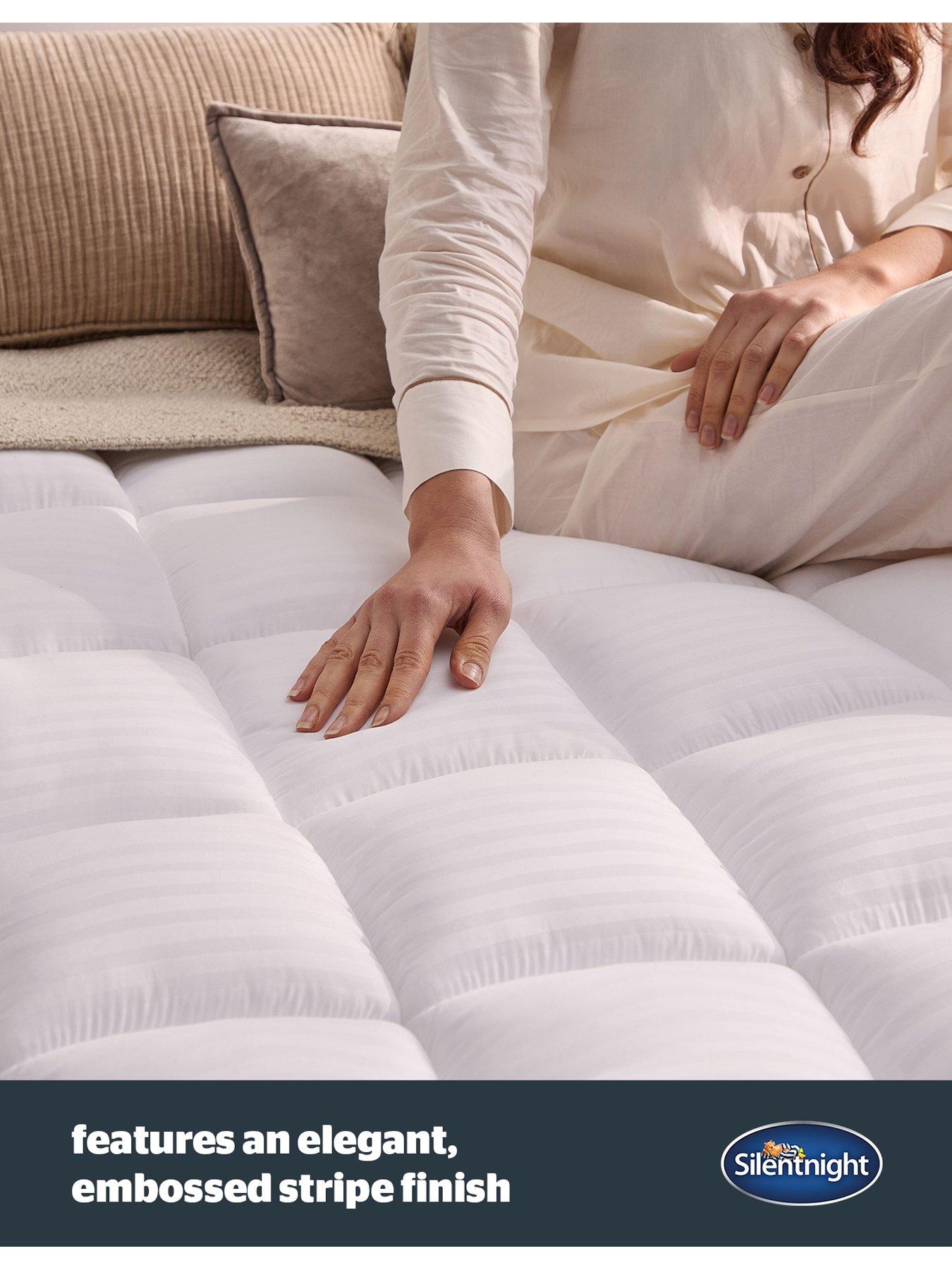 Bedsure King Attress Pad - Quilted Fitted Attress Topper Protector